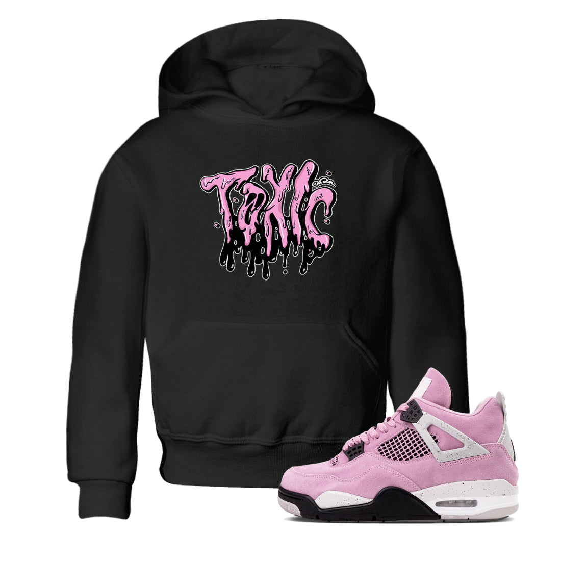 Toxic snkmatch Tees Kids - Air Jordan 4 Orchid