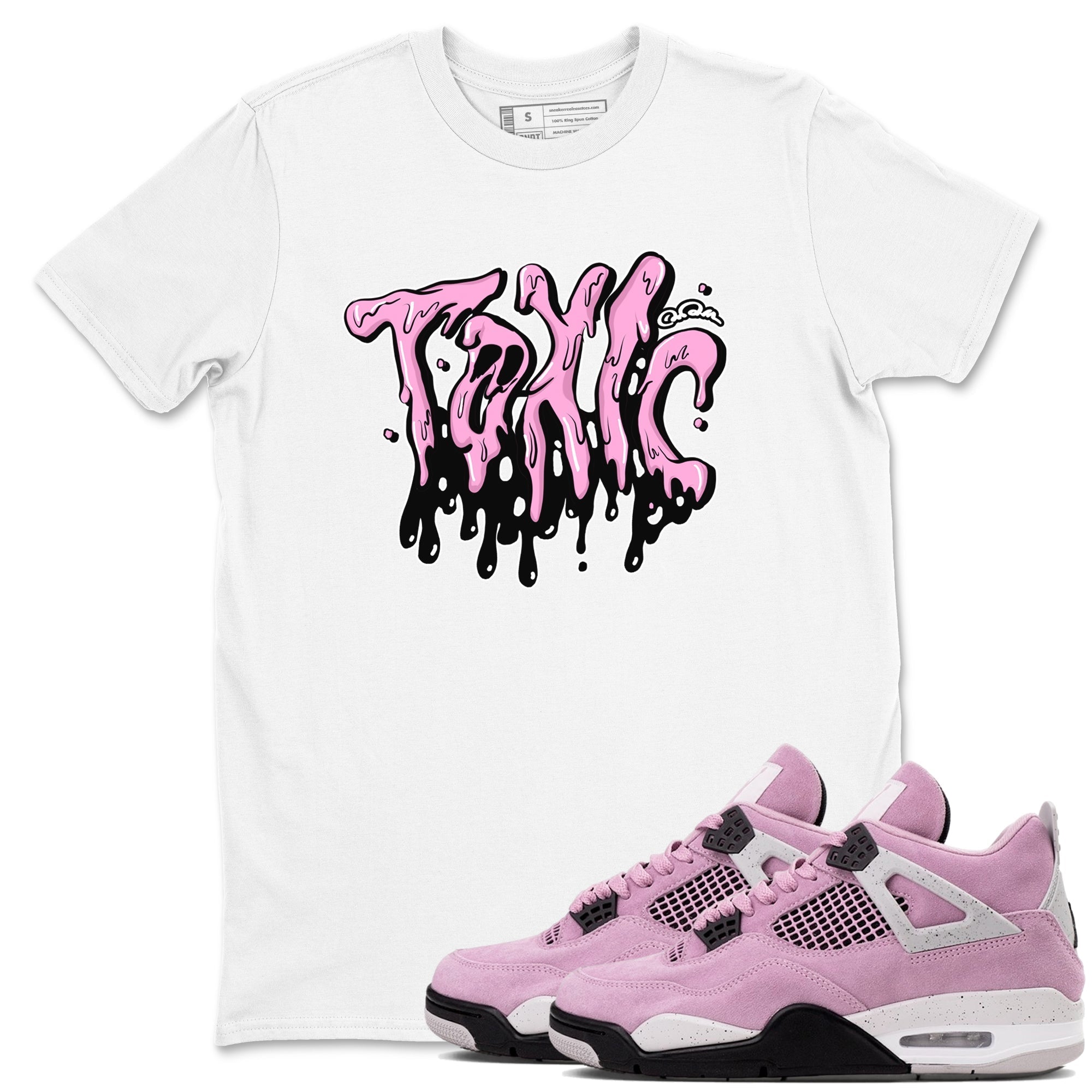 Toxic snkmatch Tees - Air Jordan 4 Orchid