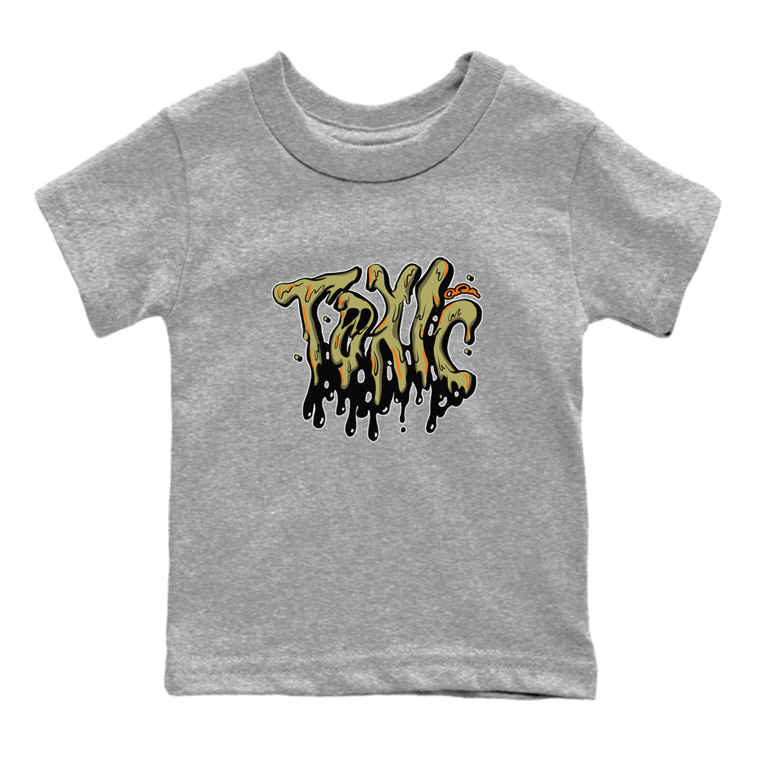 Toxic snkmatch Tees Kids - Air Jordan 5 Olive