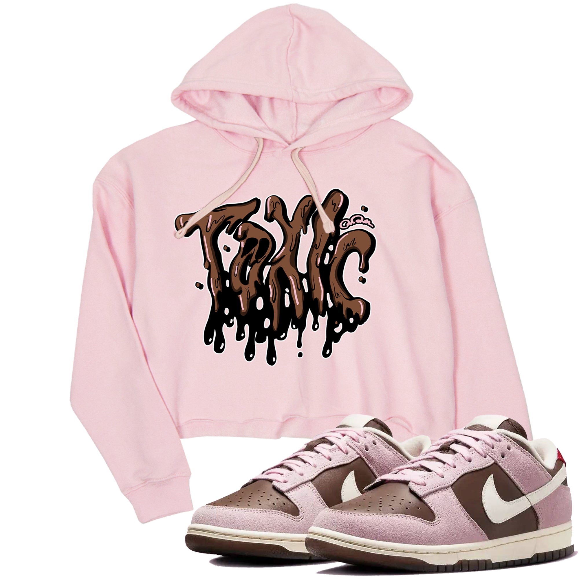 Toxic snkmatch Women's Top - Dunk Cacao Wow And Pink Foam