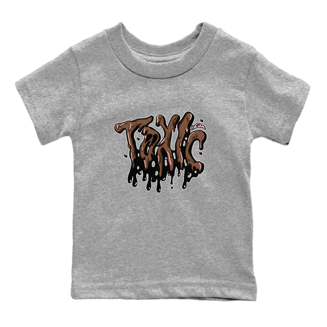Toxic snkmatch Tees Kids - Dunk Cacao Wow And Pink Foam