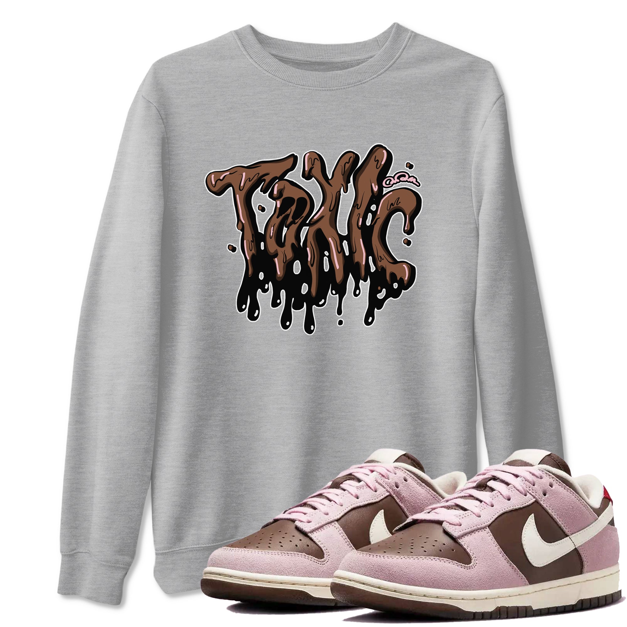 Toxic snkmatch Tees - Dunk Cacao Wow And Pink Foam
