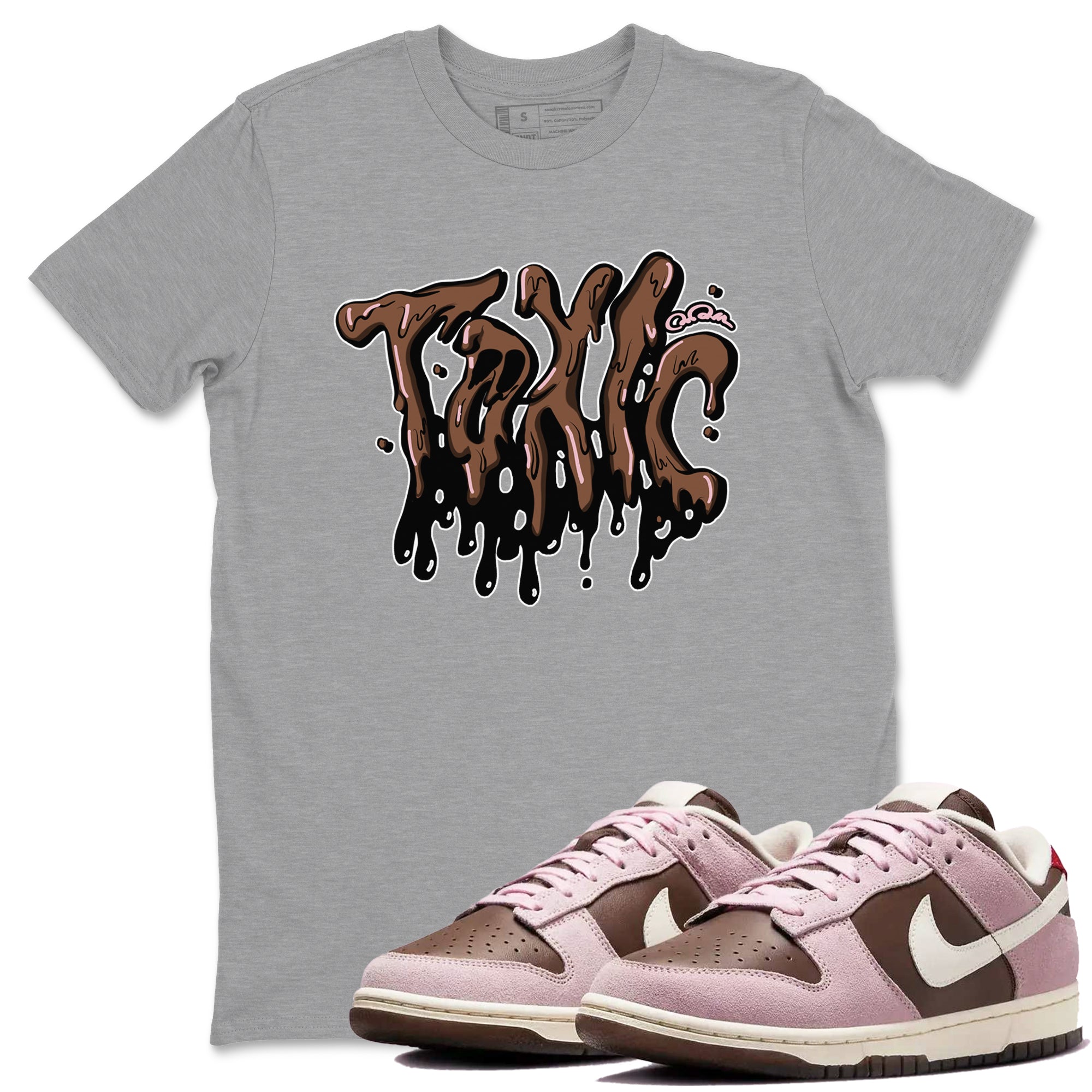 Toxic snkmatch Tees - Dunk Cacao Wow And Pink Foam