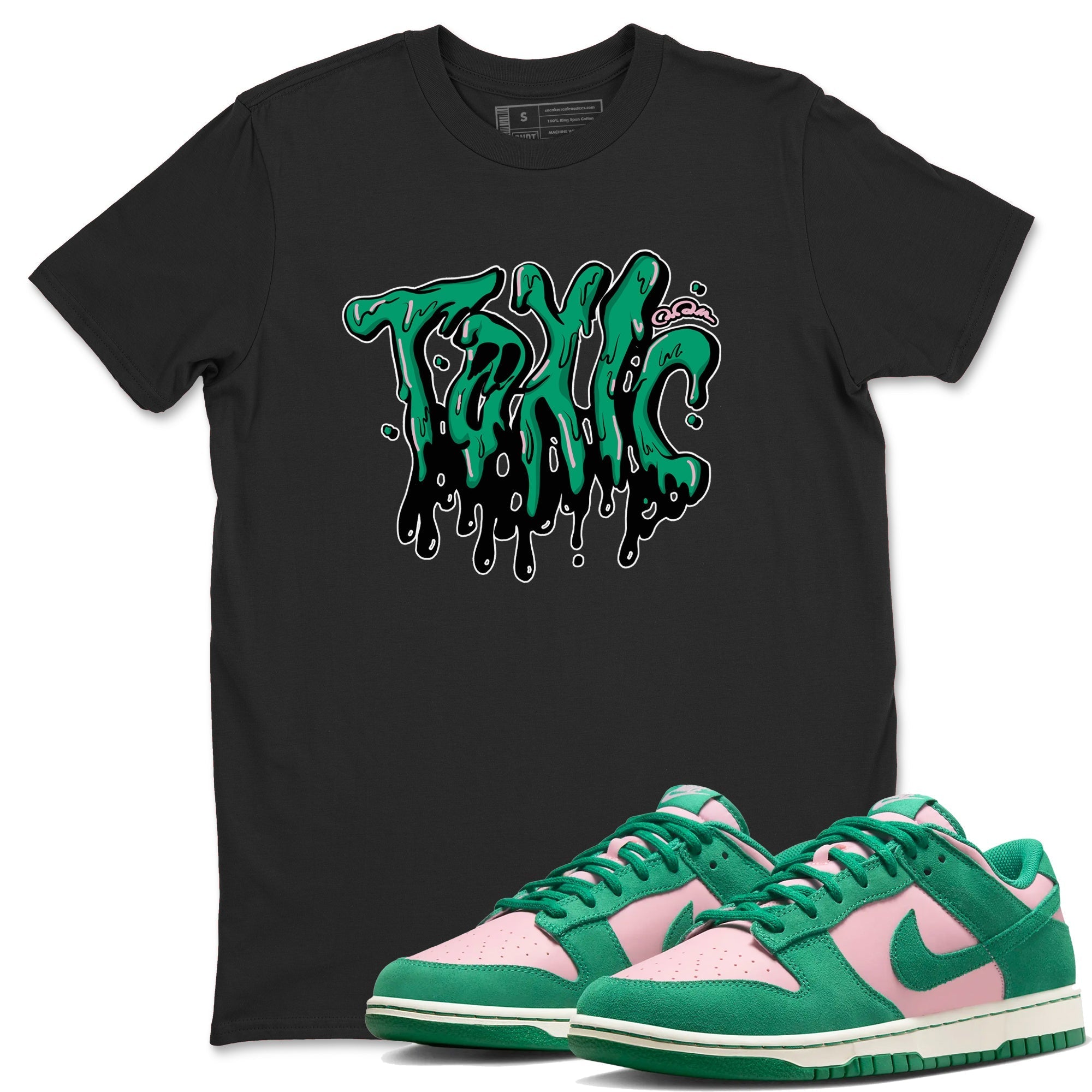 Toxic snkmatch Tees - Dunk Medium Soft Pink Malachite