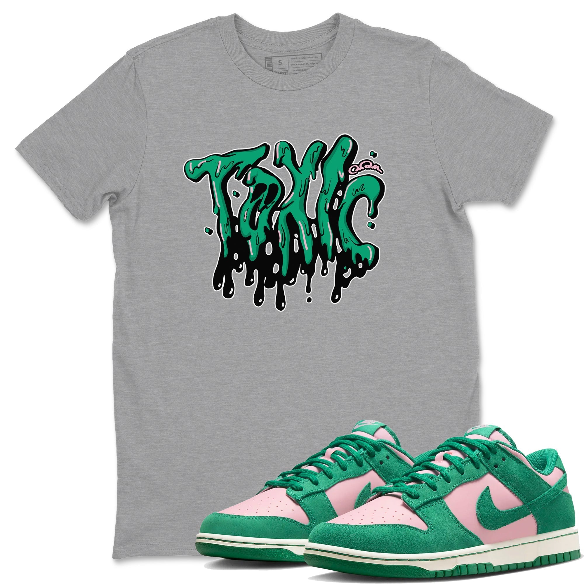 Toxic snkmatch Tees - Dunk Medium Soft Pink Malachite