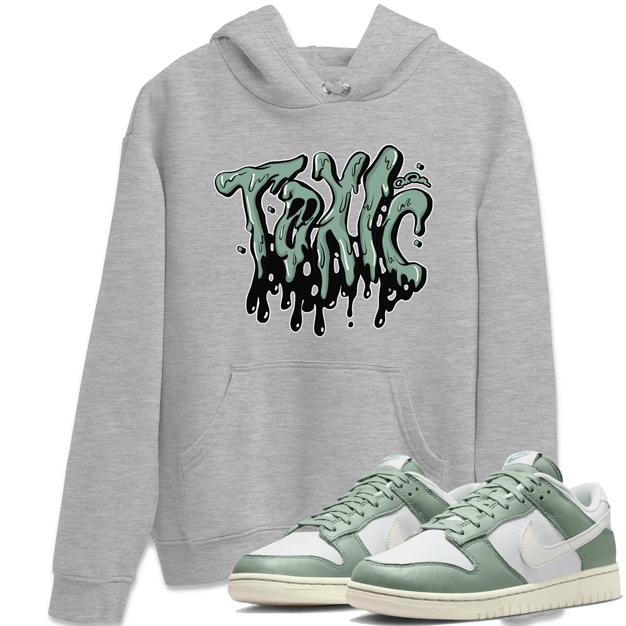 Toxic Unisex Tops - Dunk Mica Green