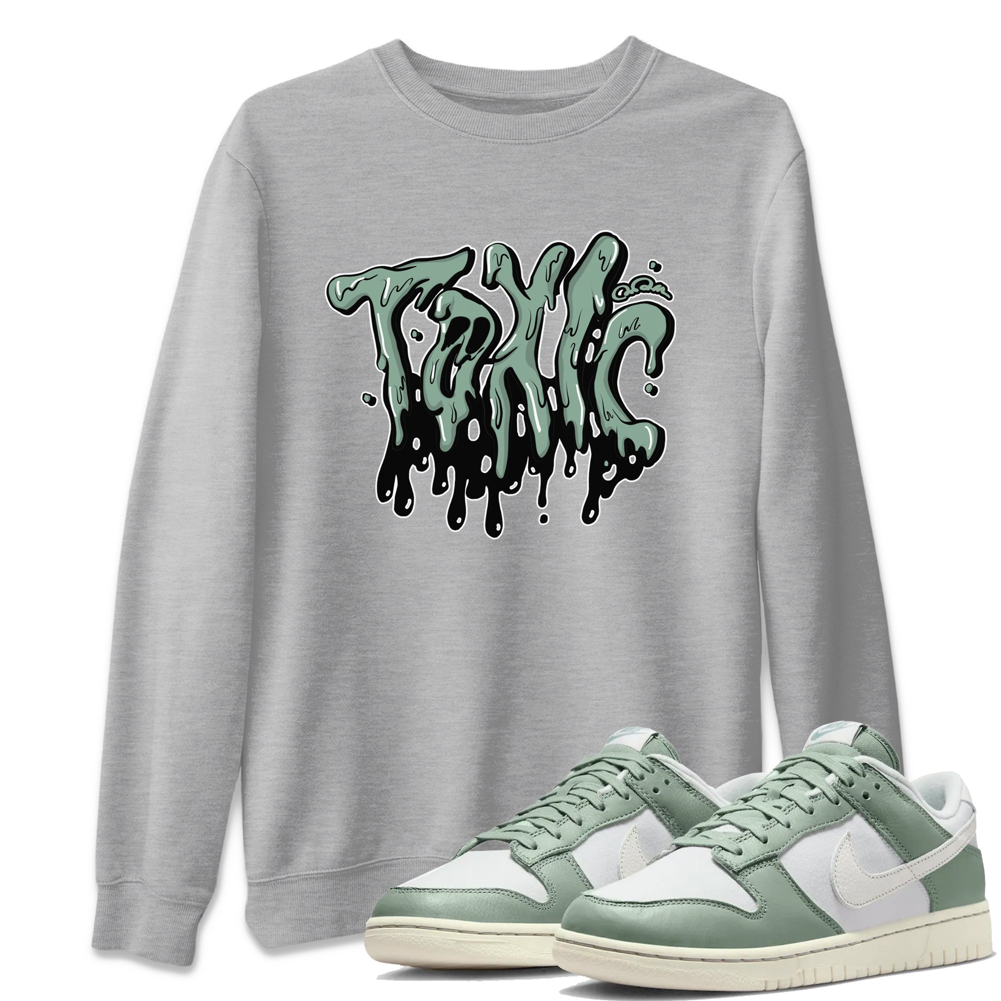 Toxic Unisex Tops - Dunk Mica Green