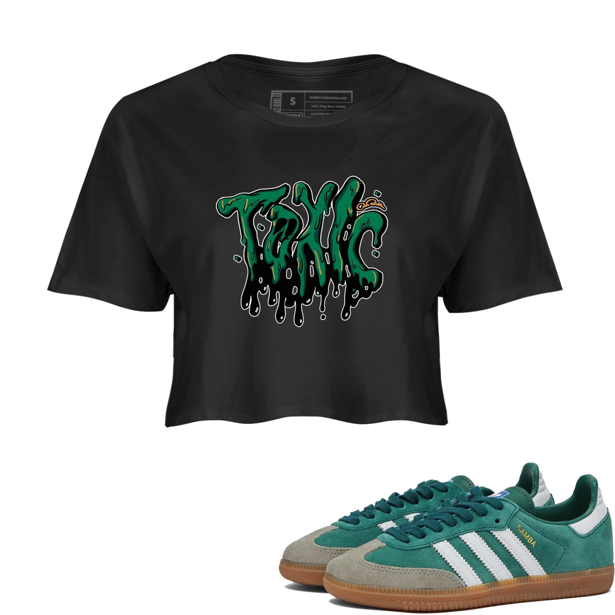 Toxic snkmatch Women's Top - Samba Collegiate Green Gum