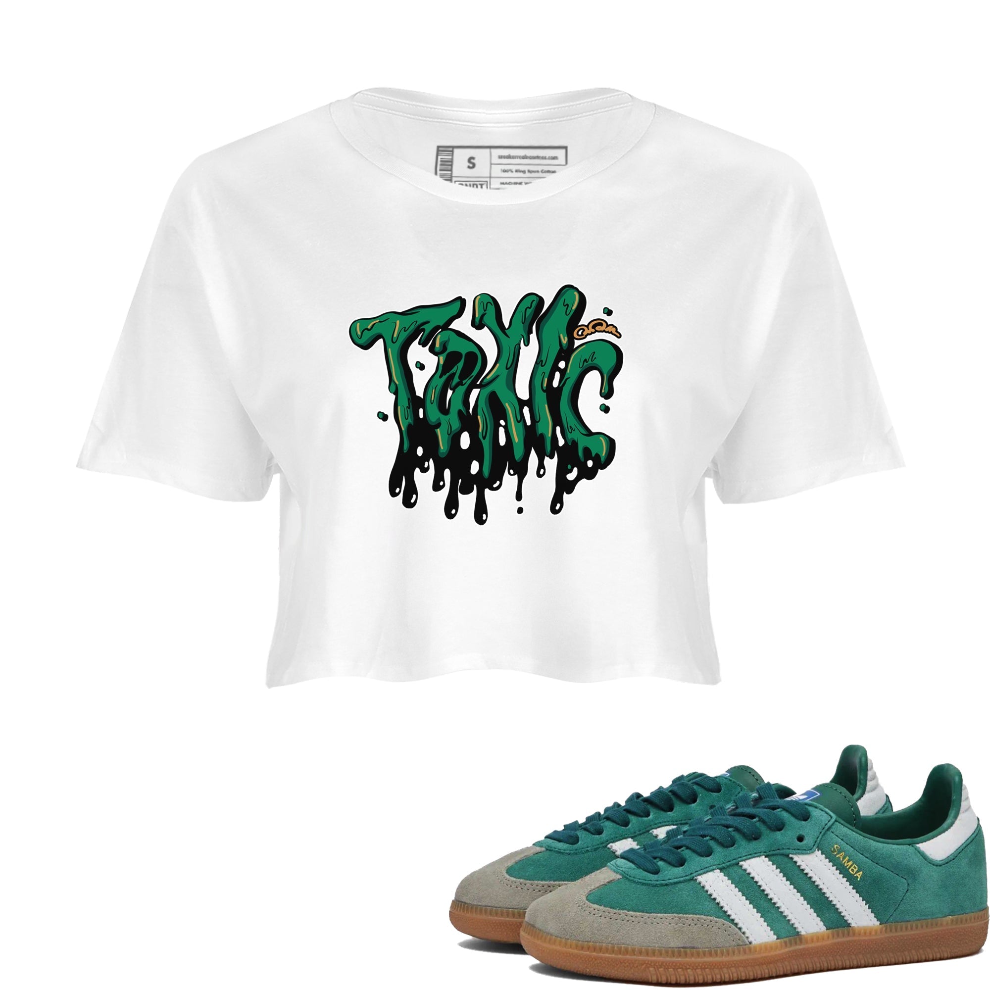 Toxic snkmatch Women's Top - Samba Collegiate Green Gum