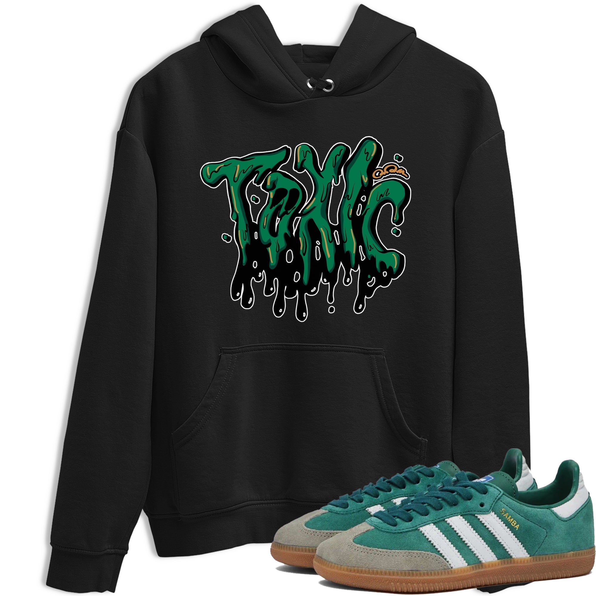 Toxic snkmatch Tee - Samba Collegiate Green Gum