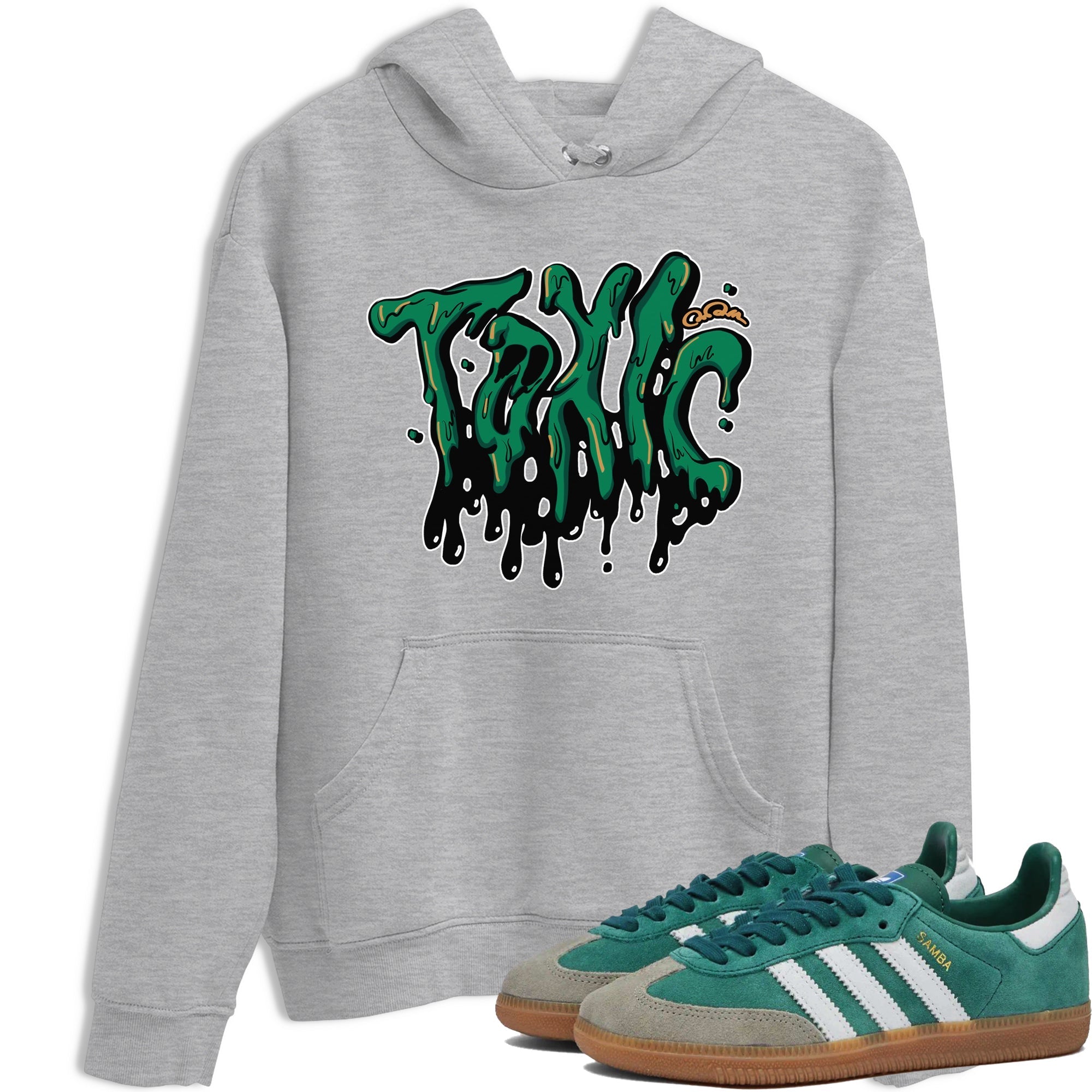 Toxic snkmatch Tee - Samba Collegiate Green Gum
