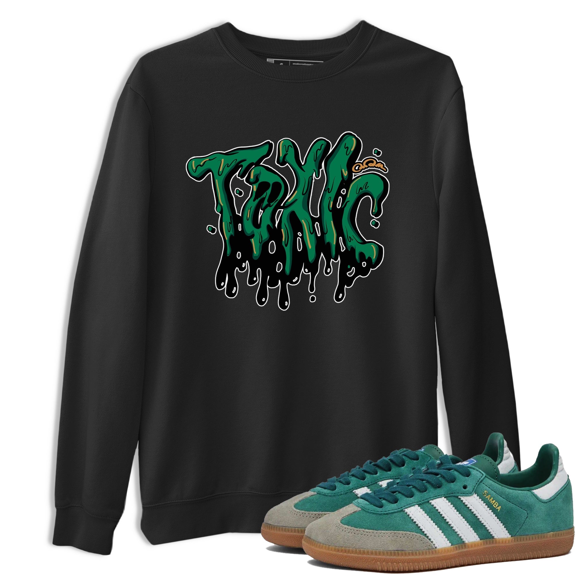 Toxic snkmatch Tee - Samba Collegiate Green Gum