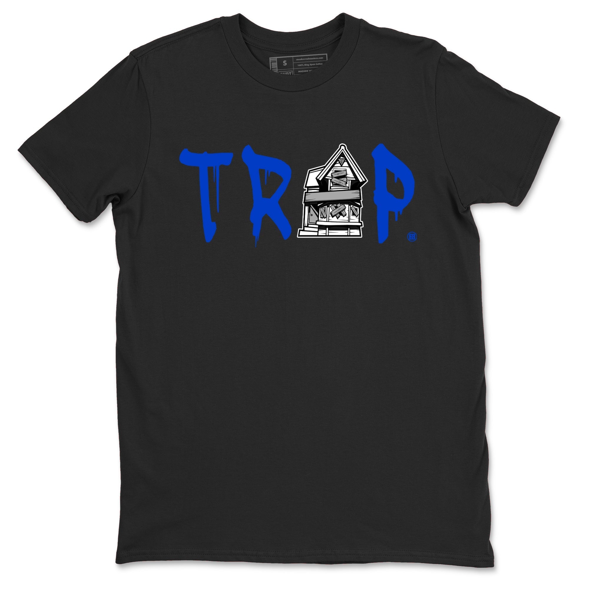 Trap House snkmatch Tees - Air Jordan 12 Blueberry