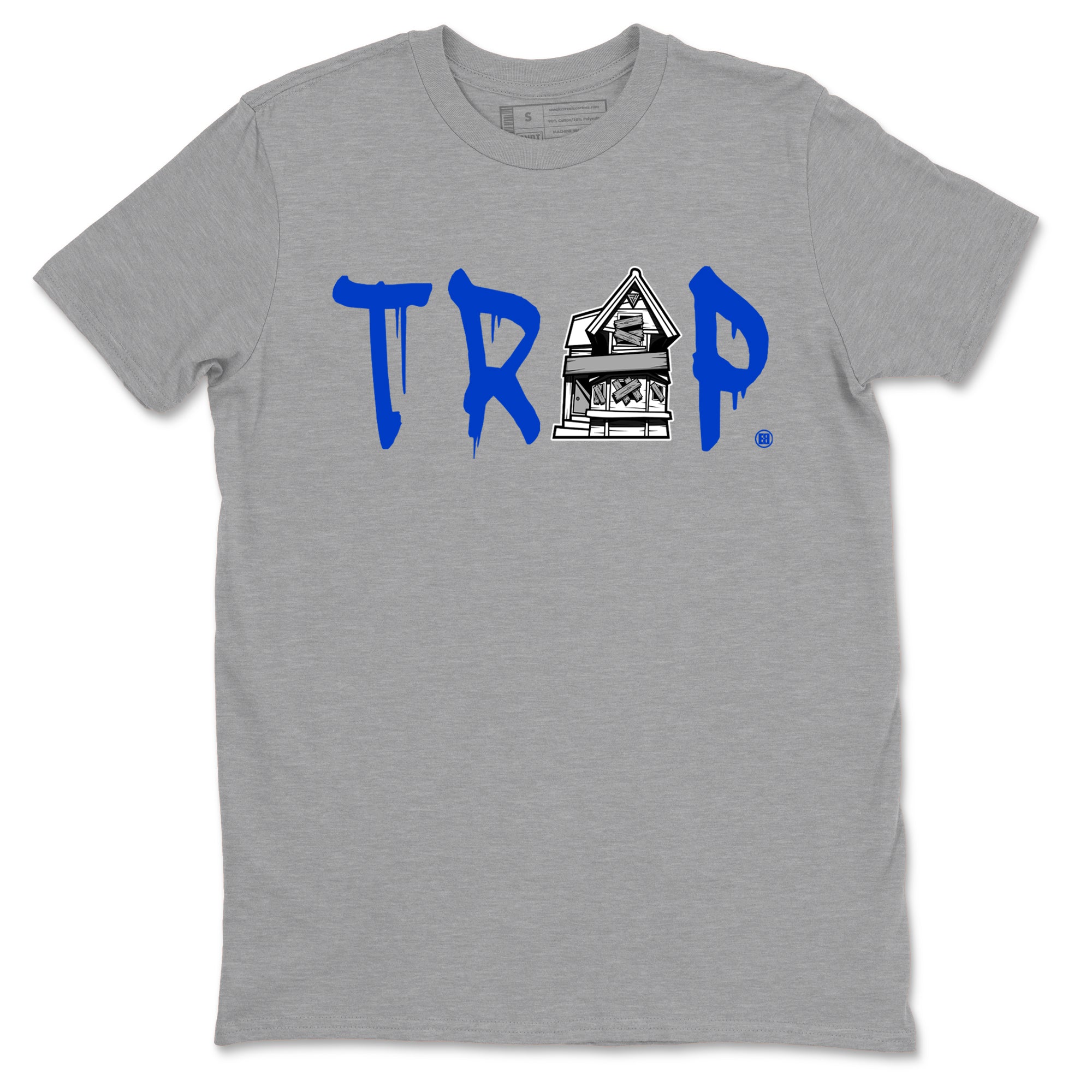 Trap House snkmatch Tees - Air Jordan 12 Blueberry