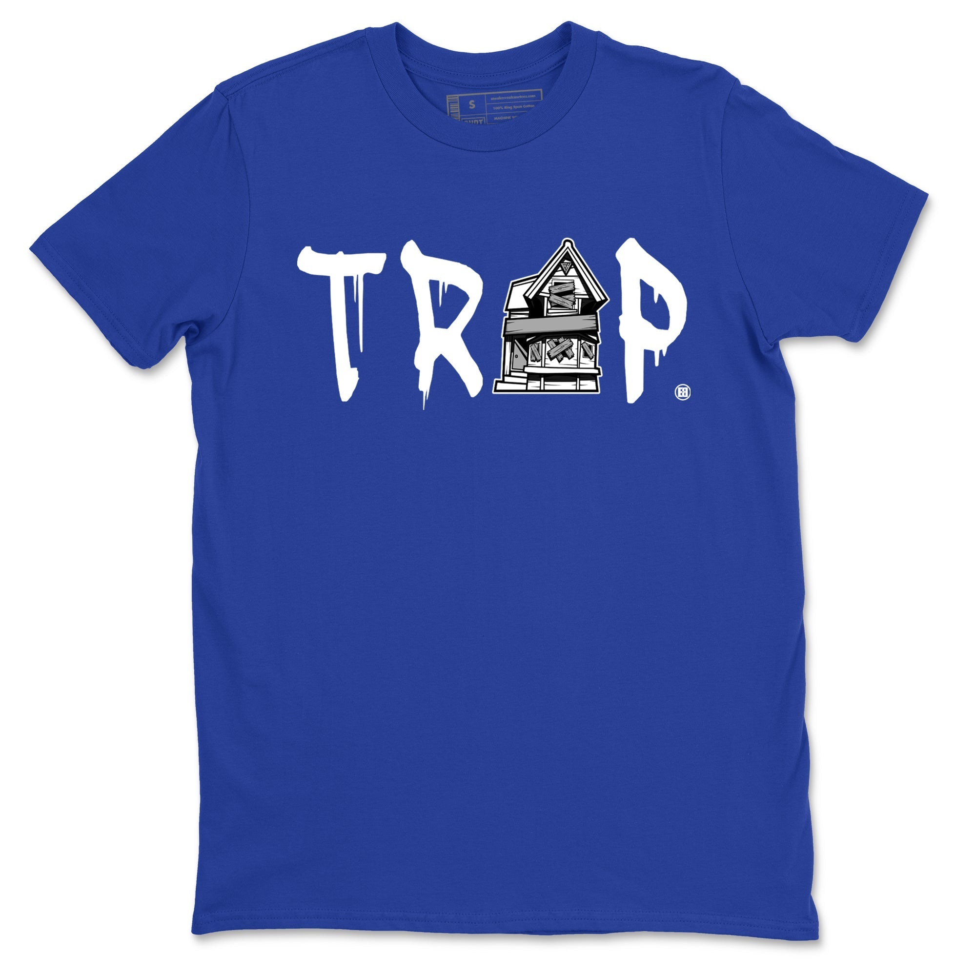 Trap House snkmatch Tees - Air Jordan 12 Blueberry