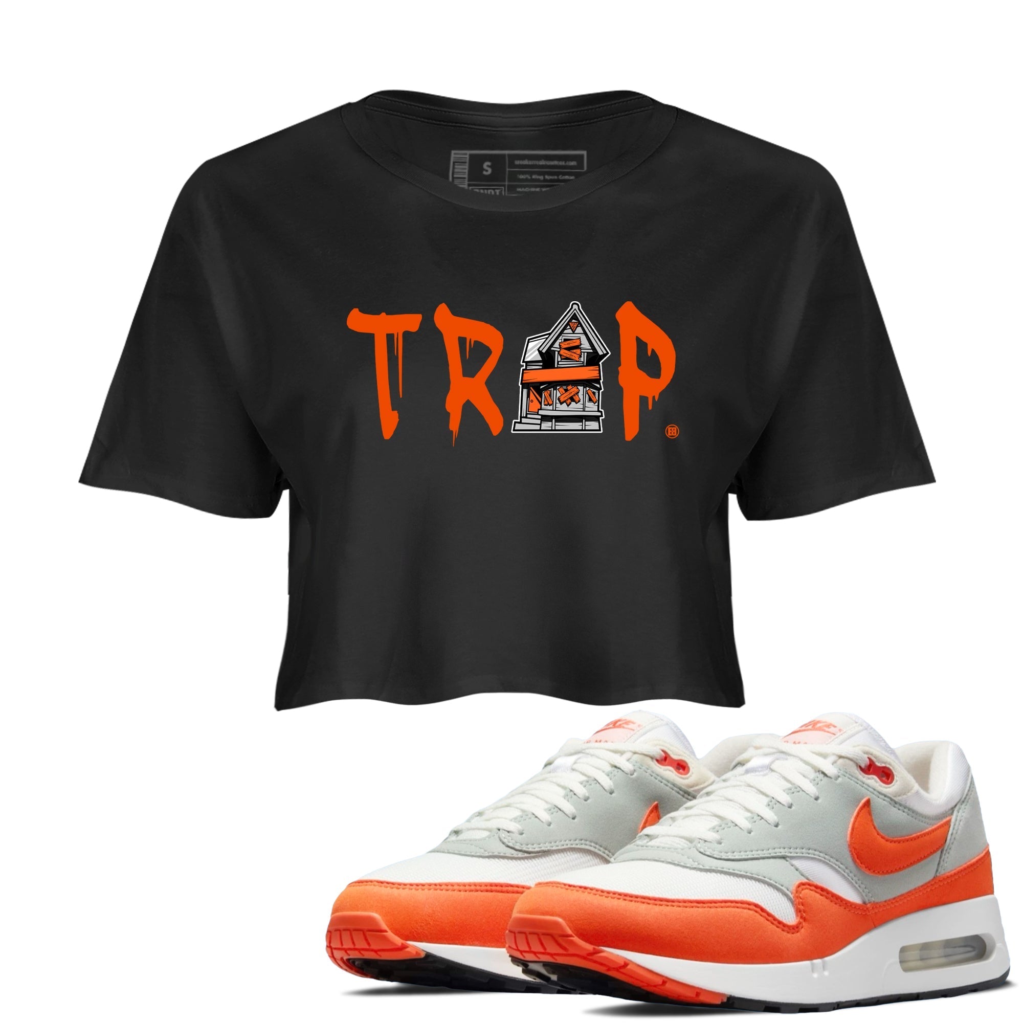 Trap House snkmatch Women's Top - Air Max 1 Cosmic Clay