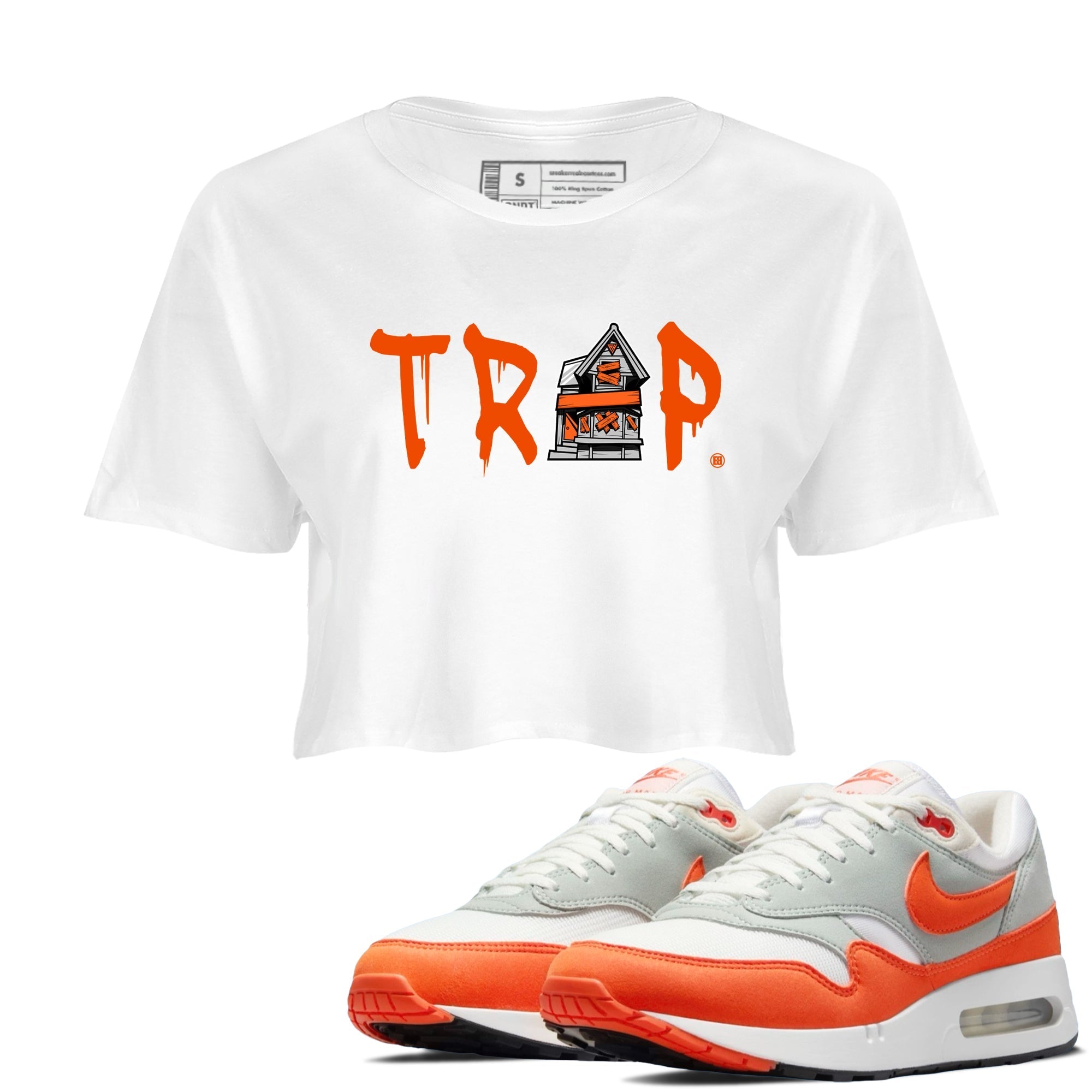 Trap House snkmatch Women's Top - Air Max 1 Cosmic Clay