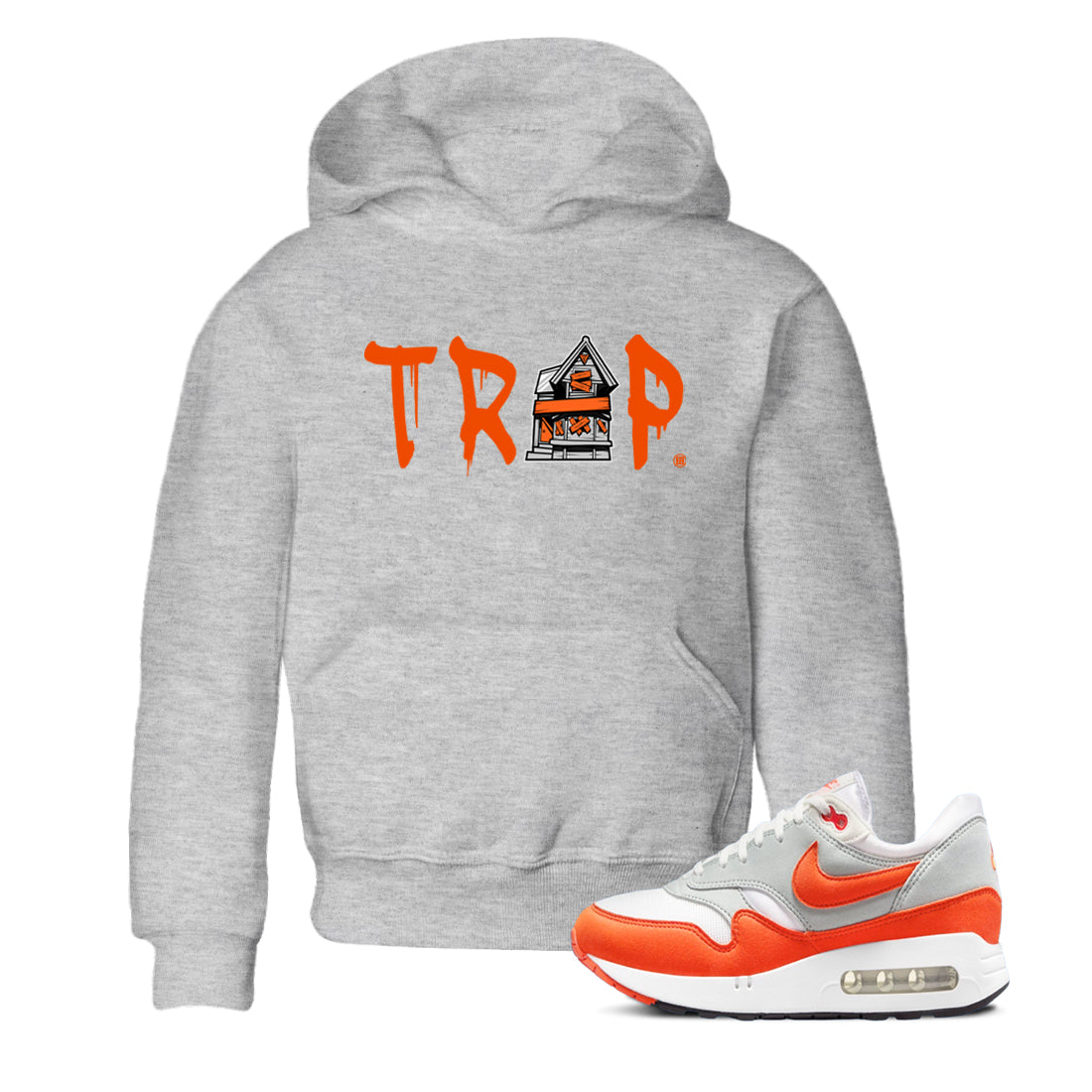 Trap House snkmatch Tees Kids - Air Max 1 Cosmic Clay