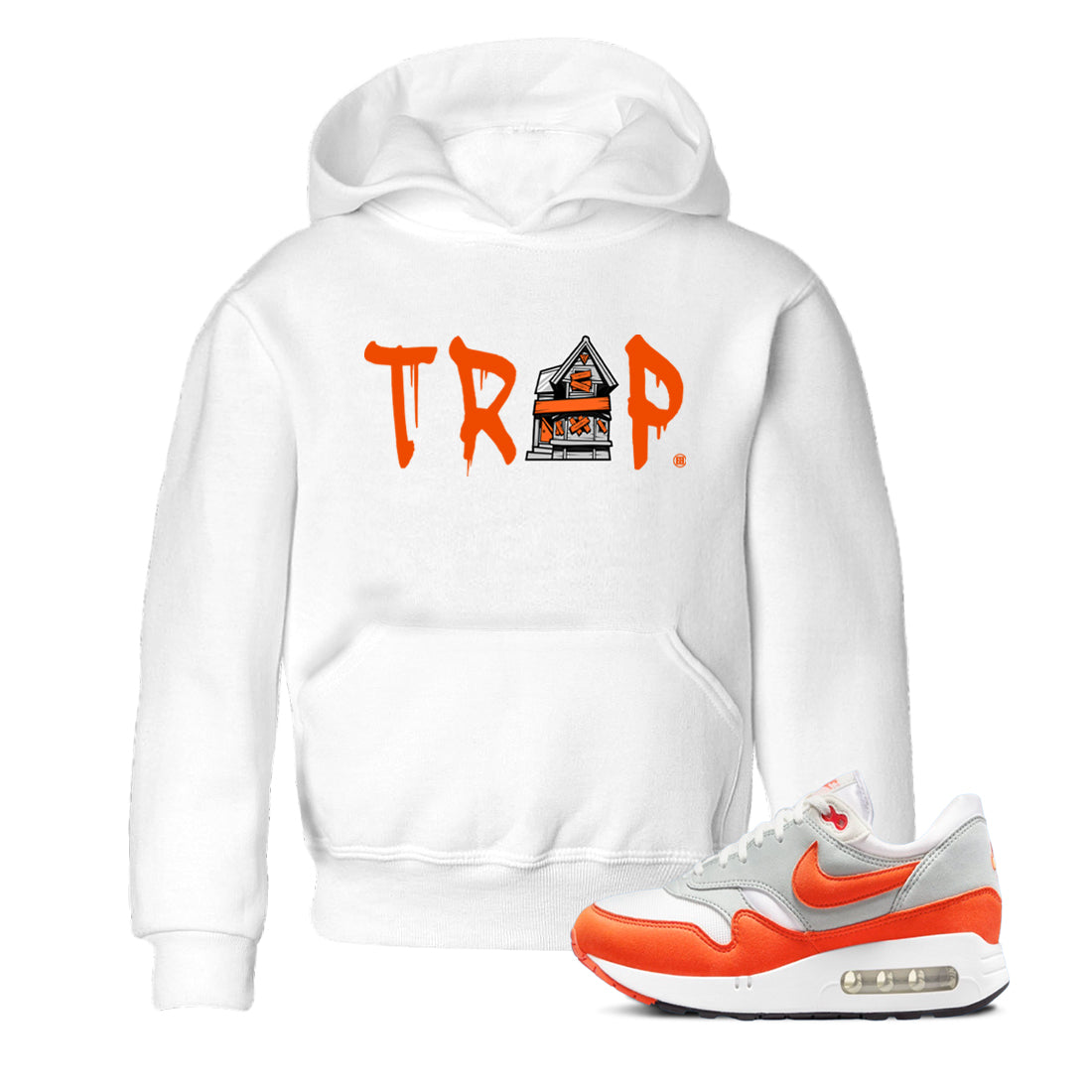 Trap House snkmatch Tees Kids - Air Max 1 Cosmic Clay