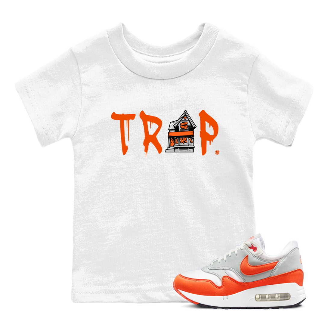 Trap House snkmatch Tees Kids - Air Max 1 Cosmic Clay