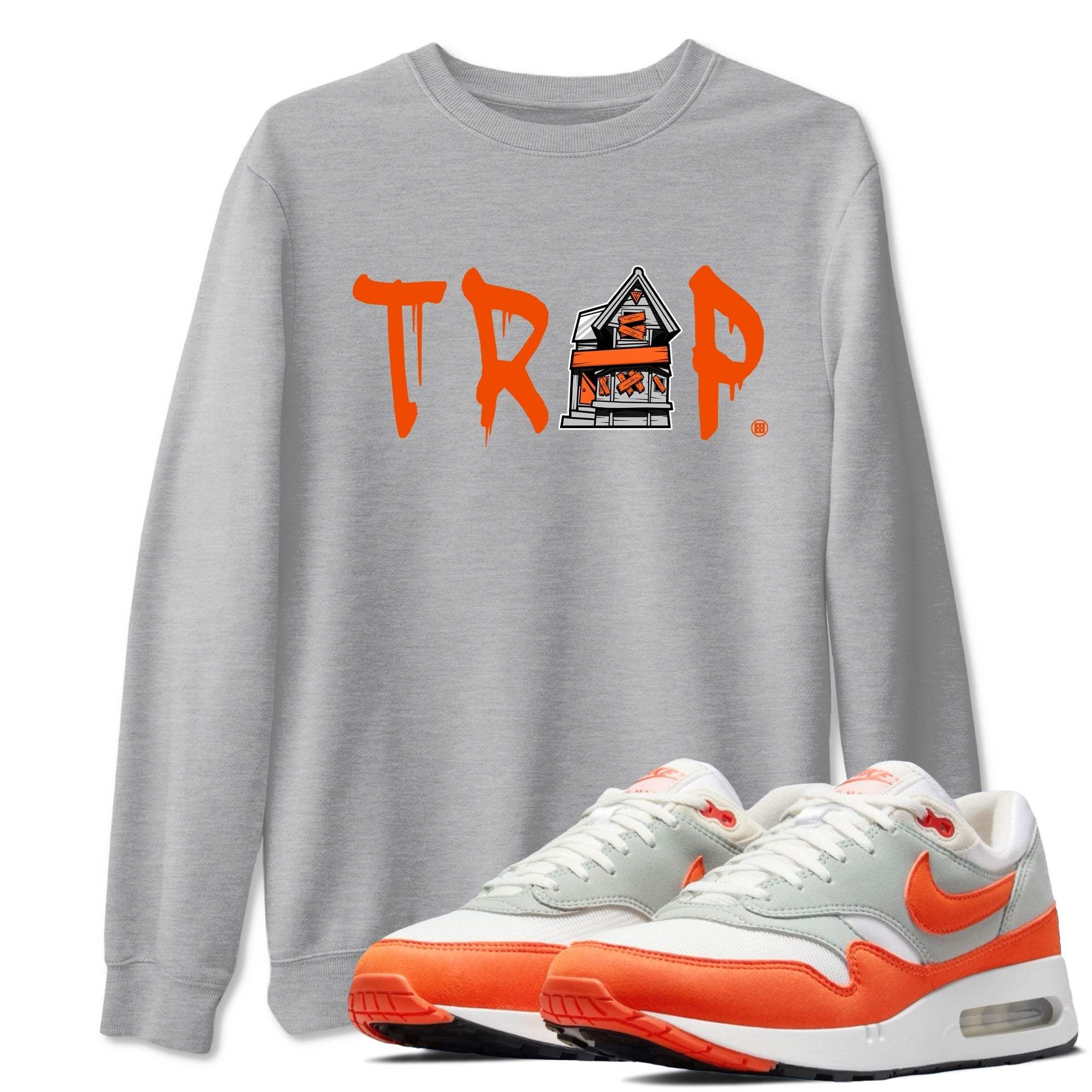 Trap House snkmatch Tees - Air Max 1 Cosmic Clay