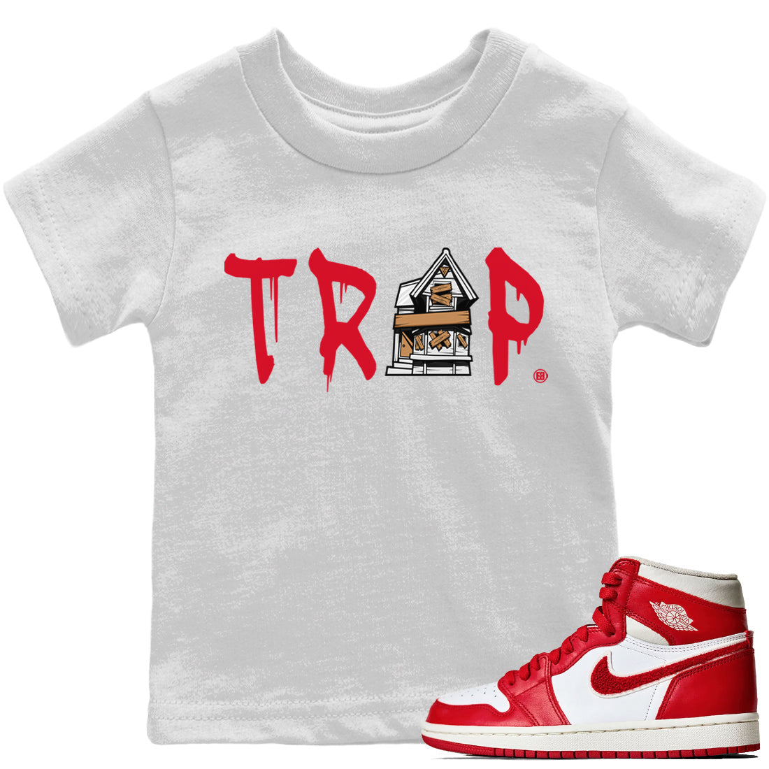 Trap House Kids Tops - Air Jordan 1 Newstalgia