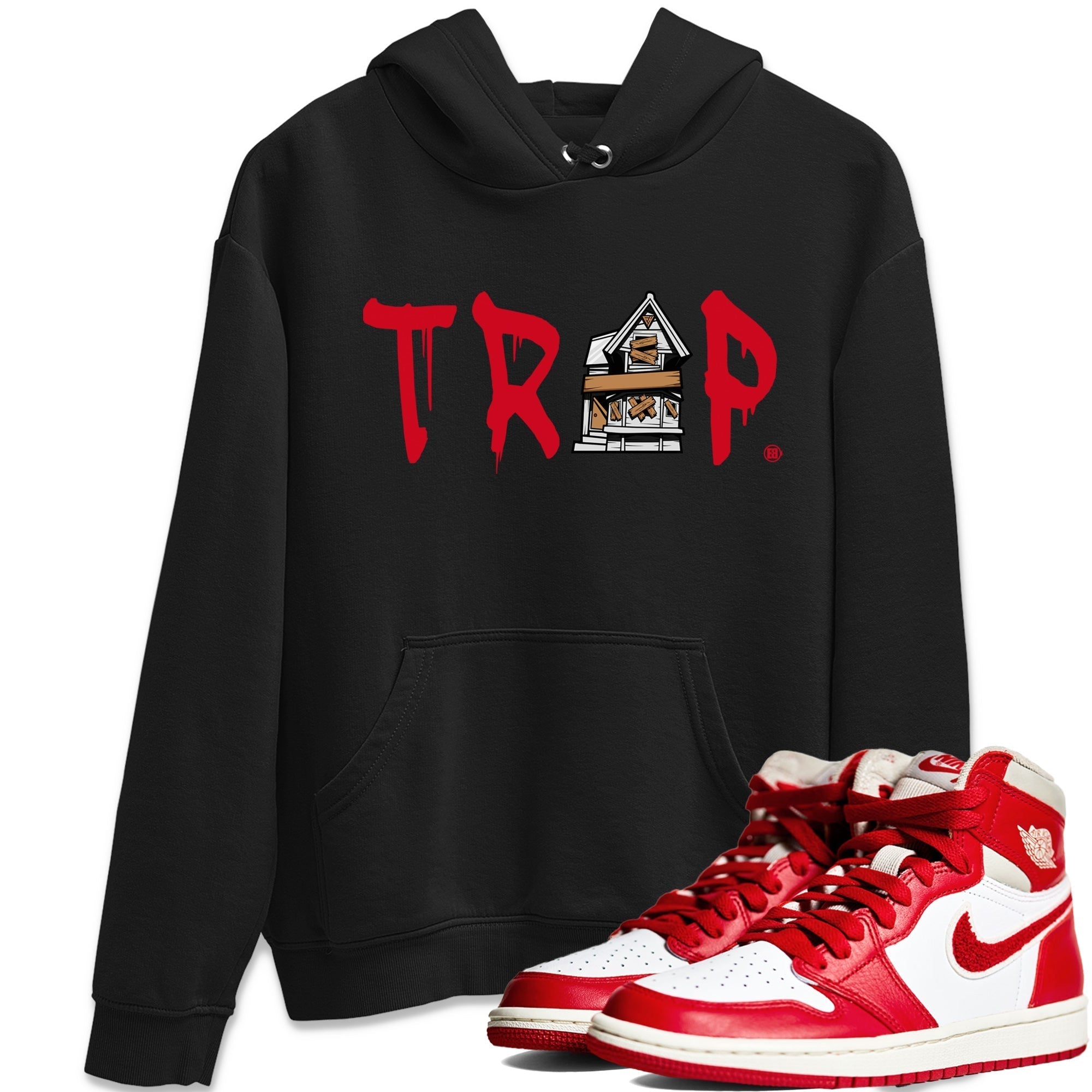 Trap House Unisex Tops - Air Jordan 1 Newstalgia