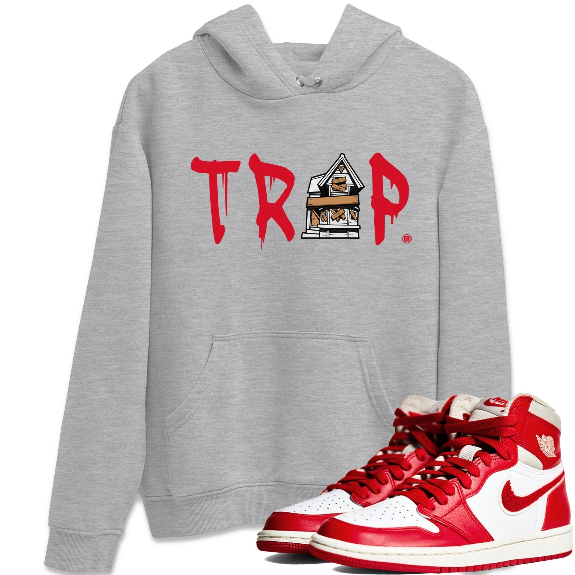 Trap House Unisex Tops - Air Jordan 1 Newstalgia