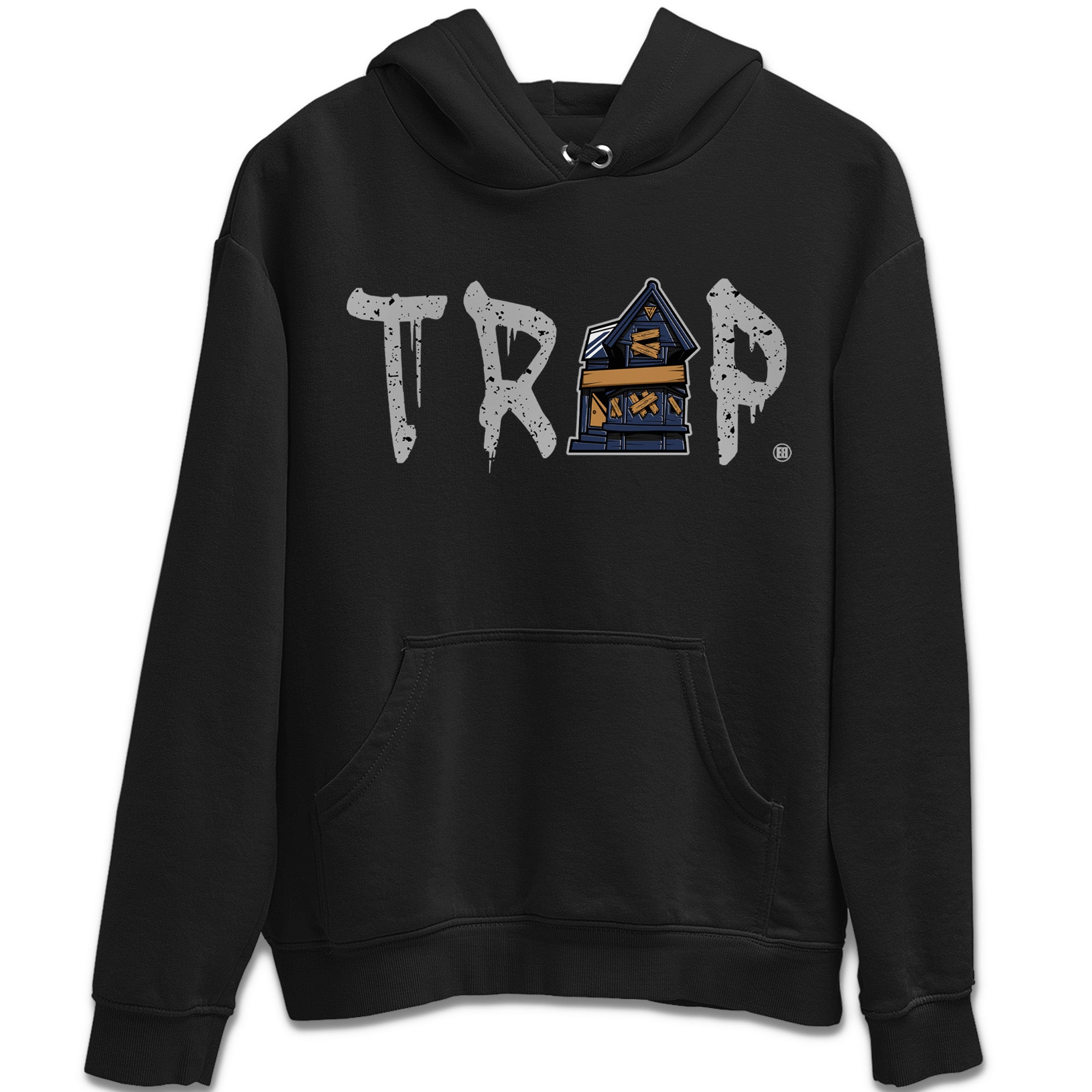 Trap House Unisex Tops - Air Jordan 4 Midnight Navy