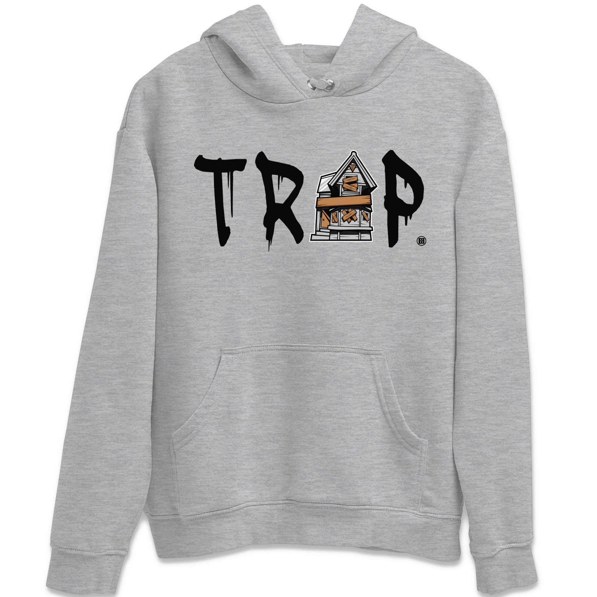 Trap House Unisex Tops - Air Jordan 4 Military Black
