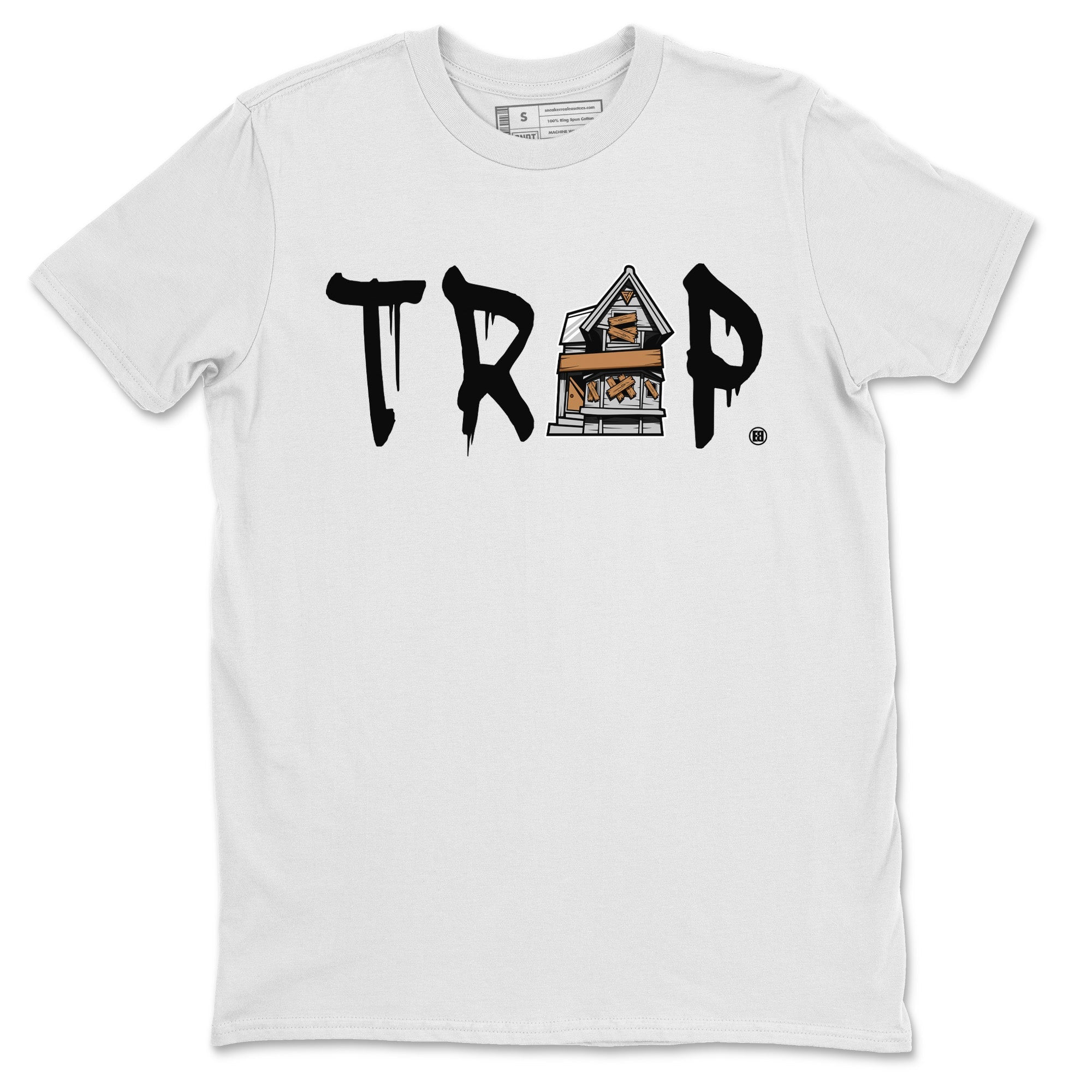 Trap House Unisex Tops - Air Jordan 4 Military Black