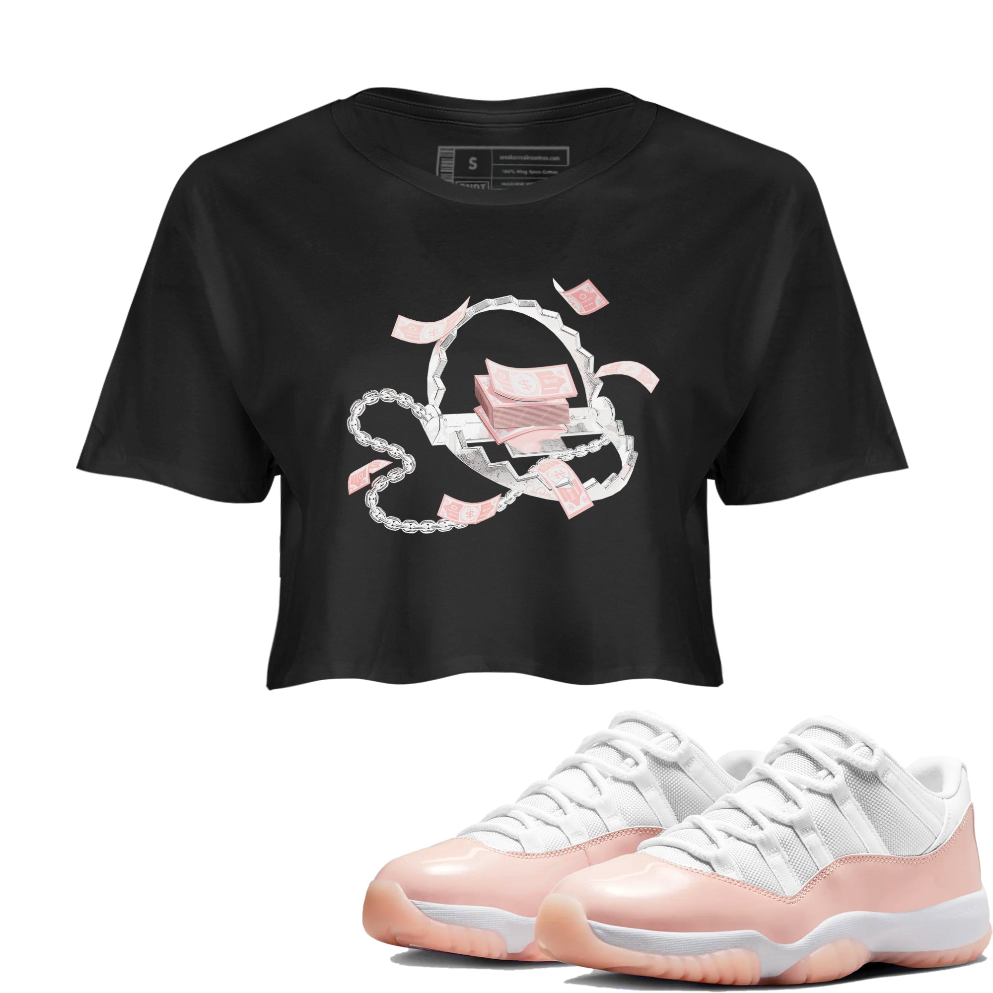 Trap Money snkmatch Women's Top - Air Jordan 11 Legend Pink