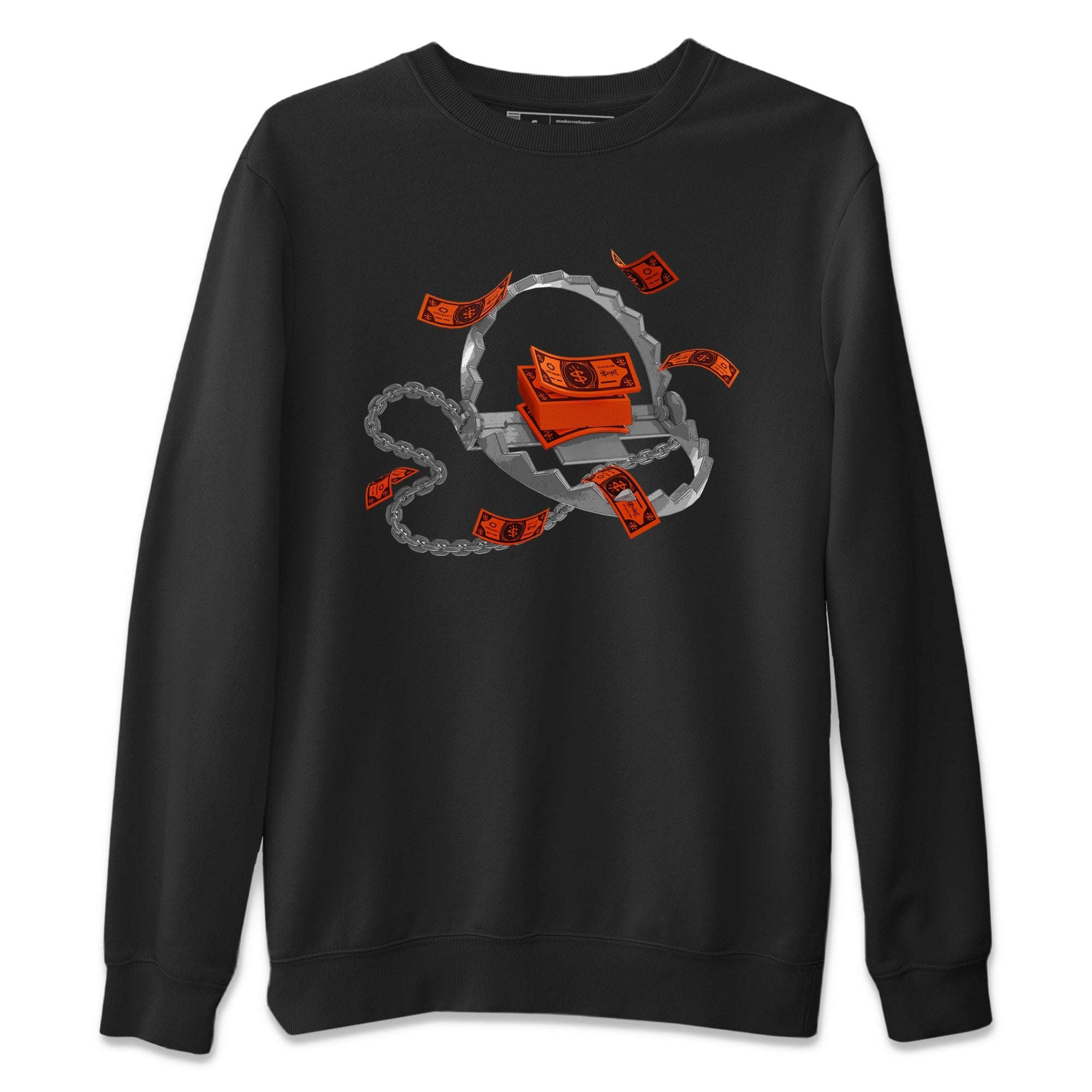 Trap Money Unisex Tops - Air Jordan 12 Brilliant Orange