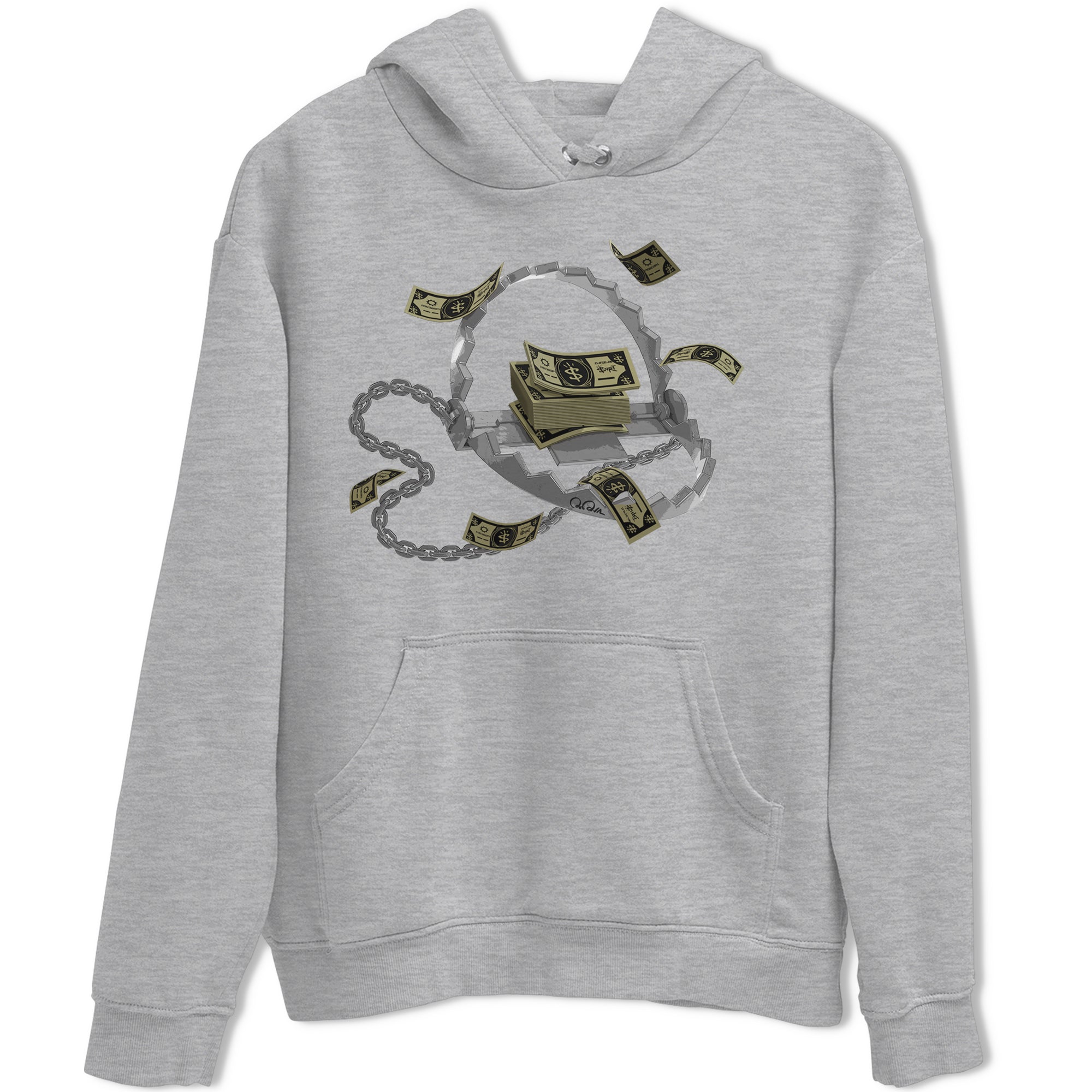 Trap Money snkmatch Tee - Air Jordan 4 Medium Olive