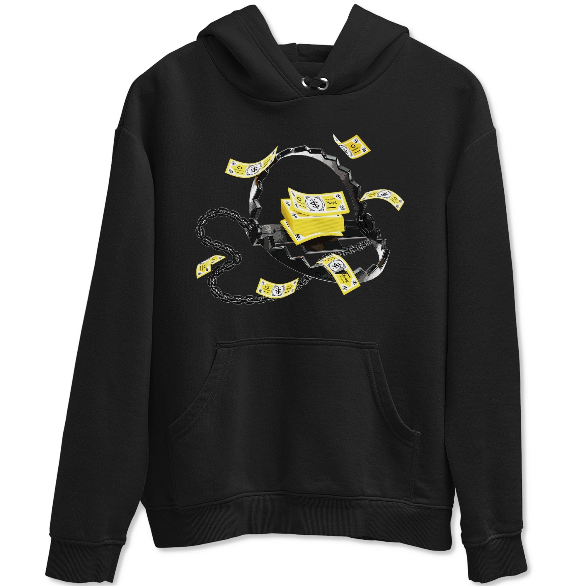 Trap Money snkmatch Tees - Air Jordan 4 Vivid Sulfur