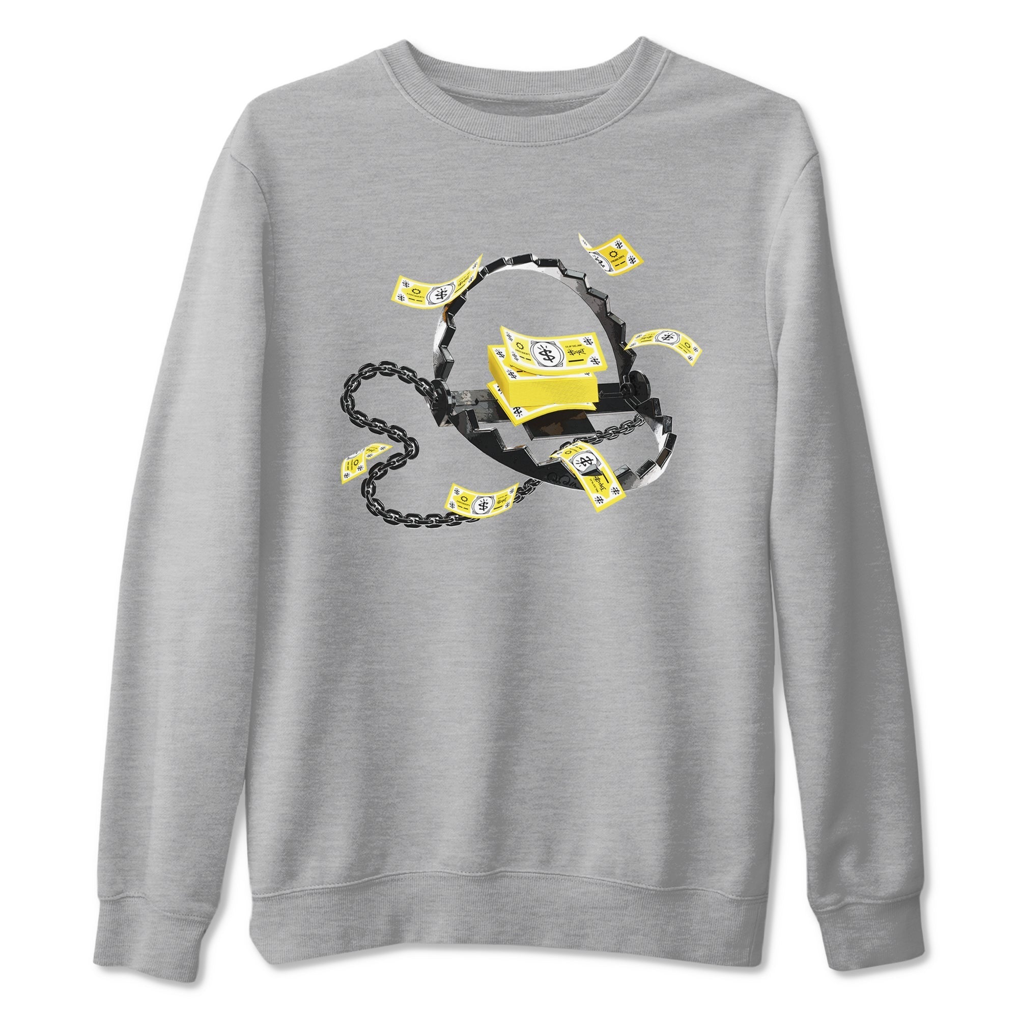 Trap Money snkmatch Tees - Air Jordan 4 Vivid Sulfur