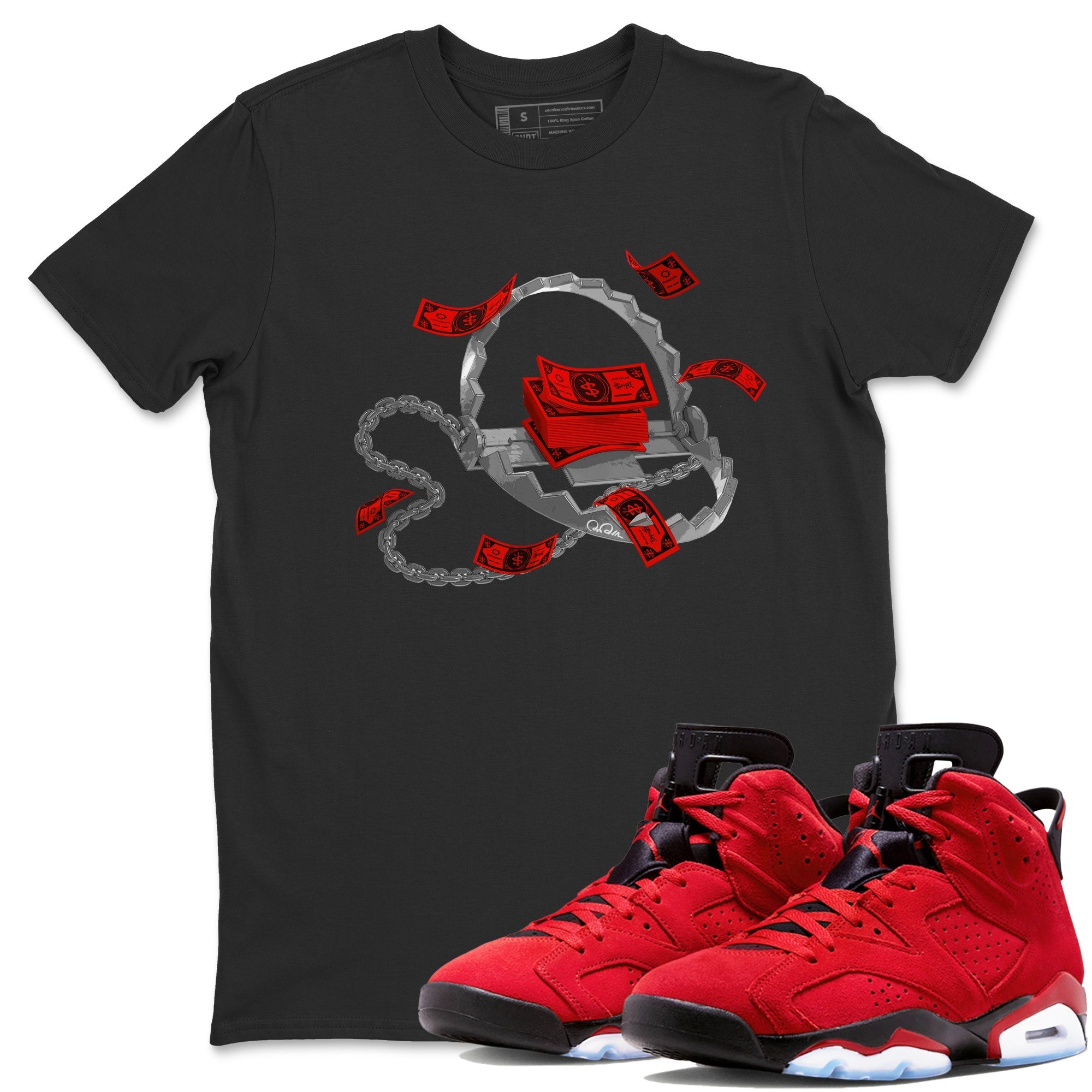 Trap Money Unisex Tops - Air Jordan 6 Toro Bravo