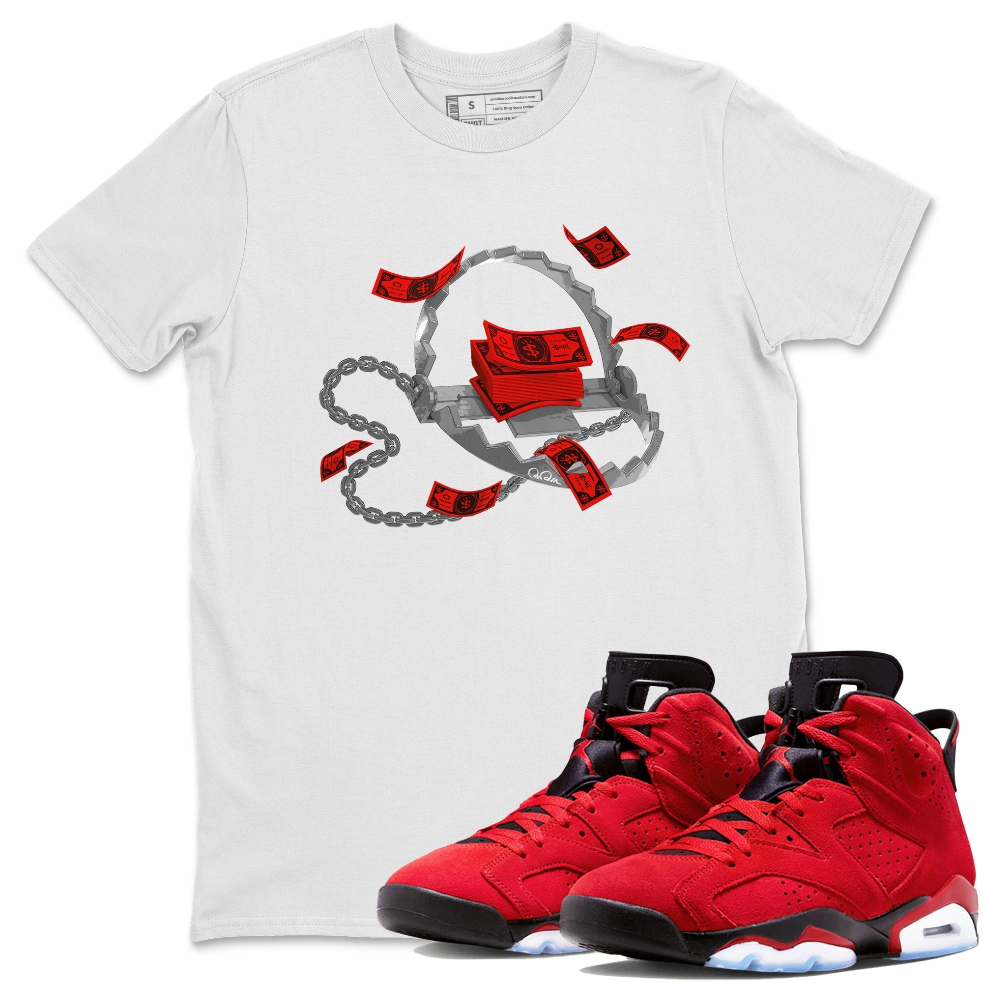 Trap Money Unisex Tops - Air Jordan 6 Toro Bravo