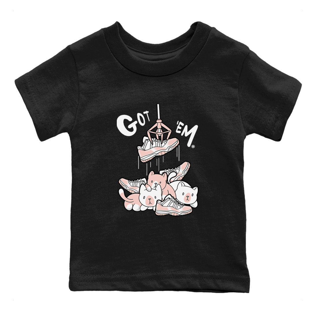 Treasure Hunter snkmatch Tees Kids - Air Jordan 11 Legend Pink