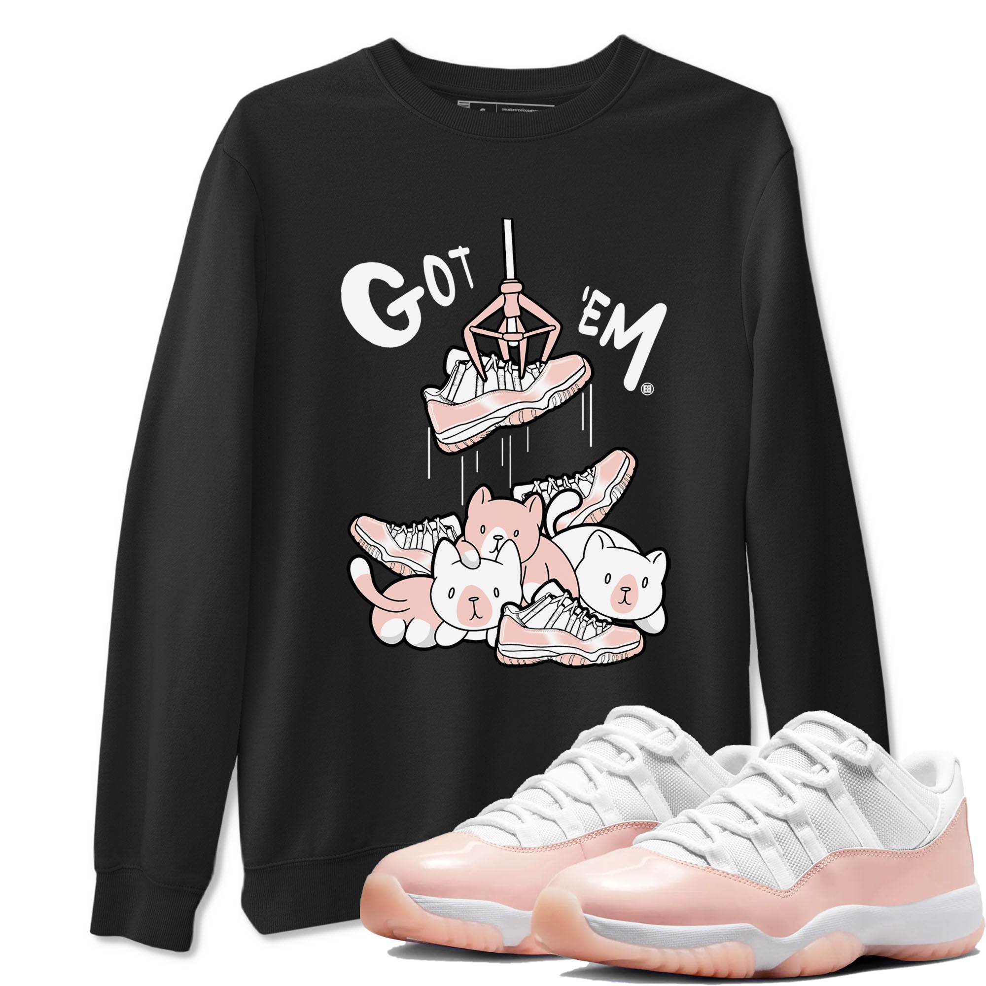 Treasure Hunter snkmatch Tees - Air Jordan 11 Legend Pink