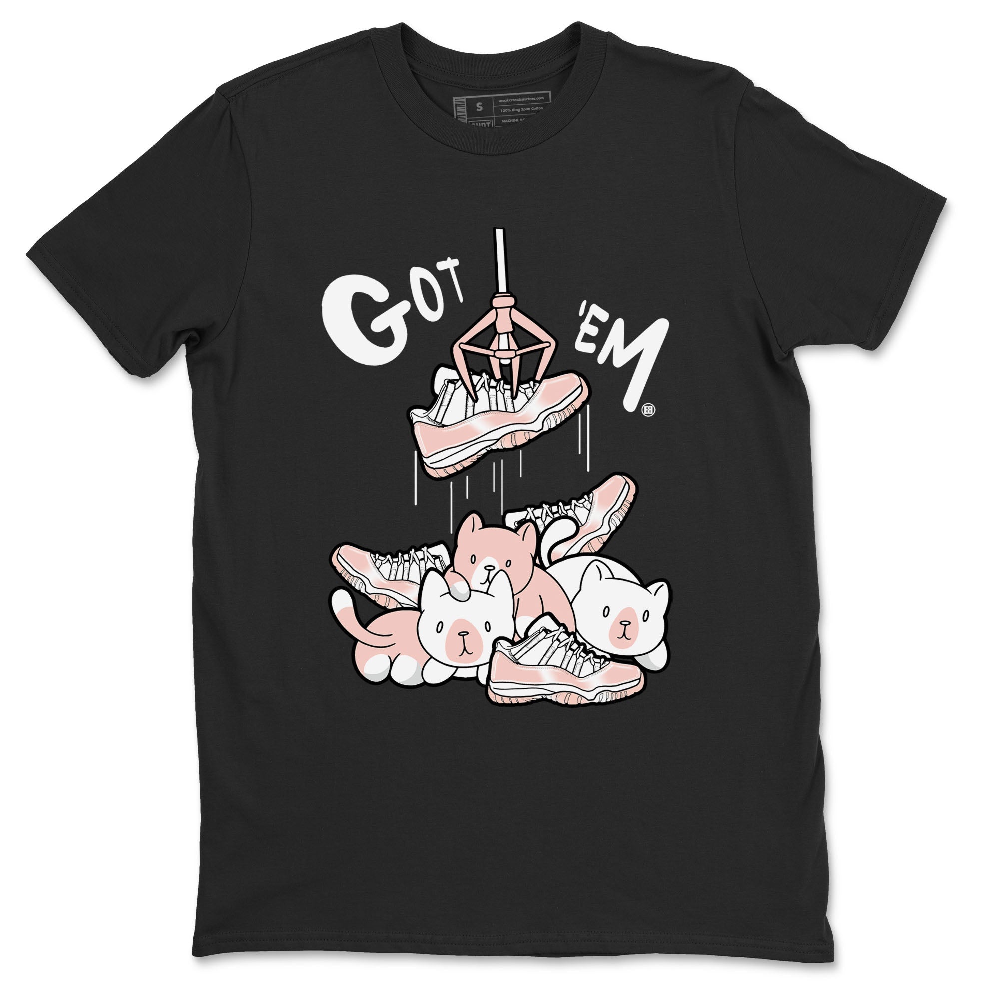 Treasure Hunter snkmatch Tees - Air Jordan 11 Legend Pink