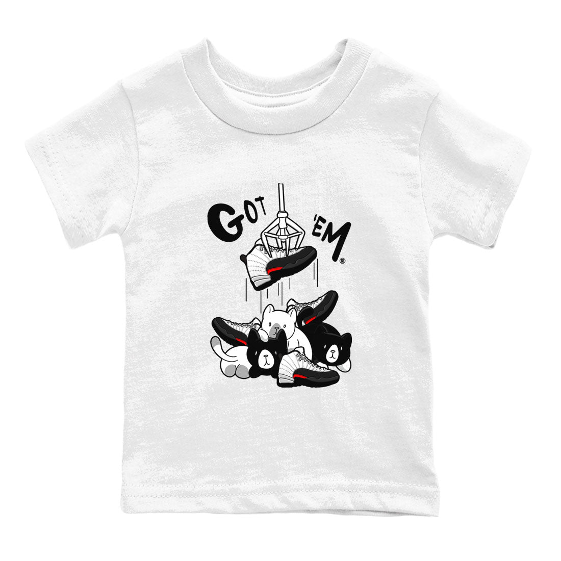 Treasure Hunter snkmatch Tees Kids - Air Jordan 12 Taxi Flip
