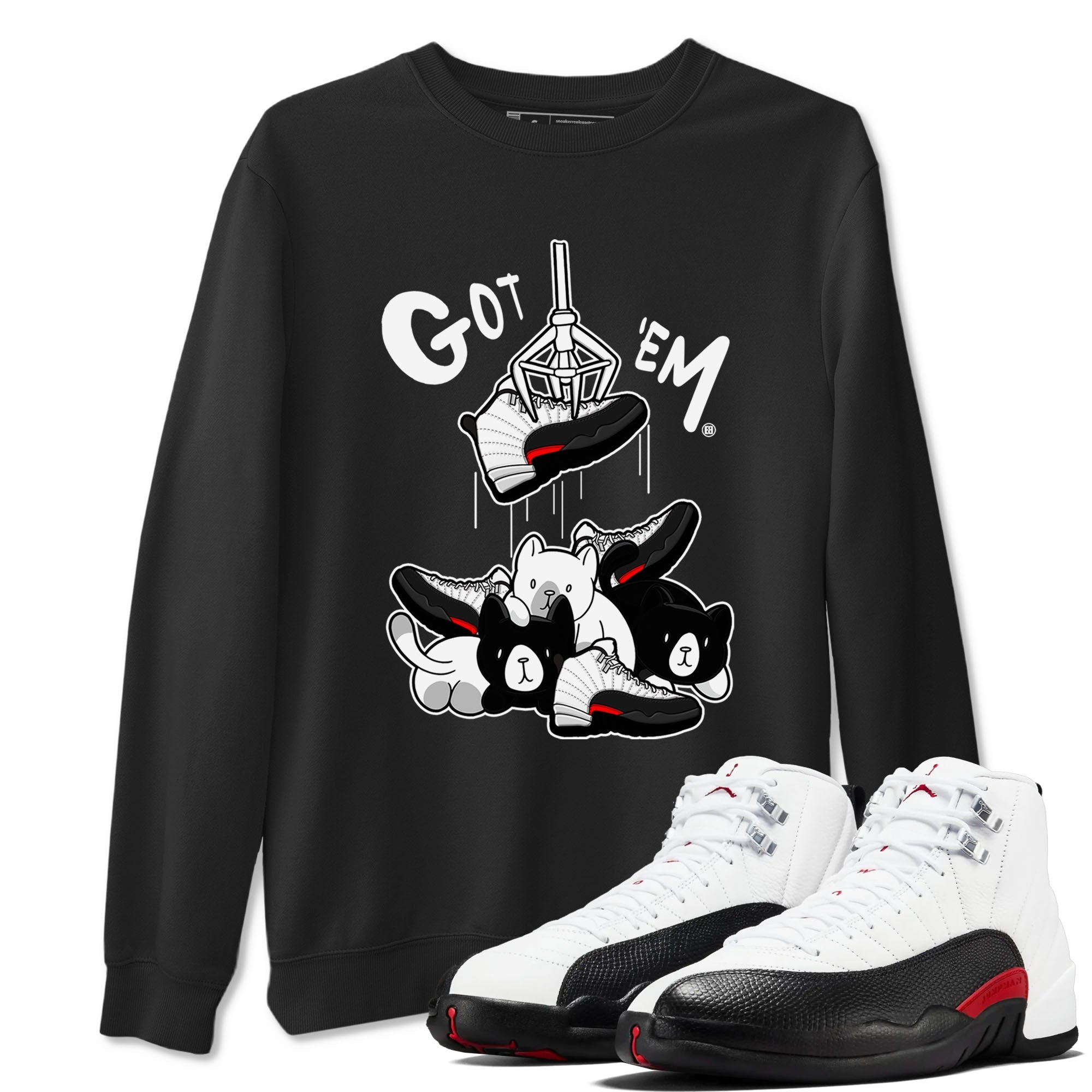 Treasure Hunter snkmatch Tees - Air Jordan 12 Taxi Flip