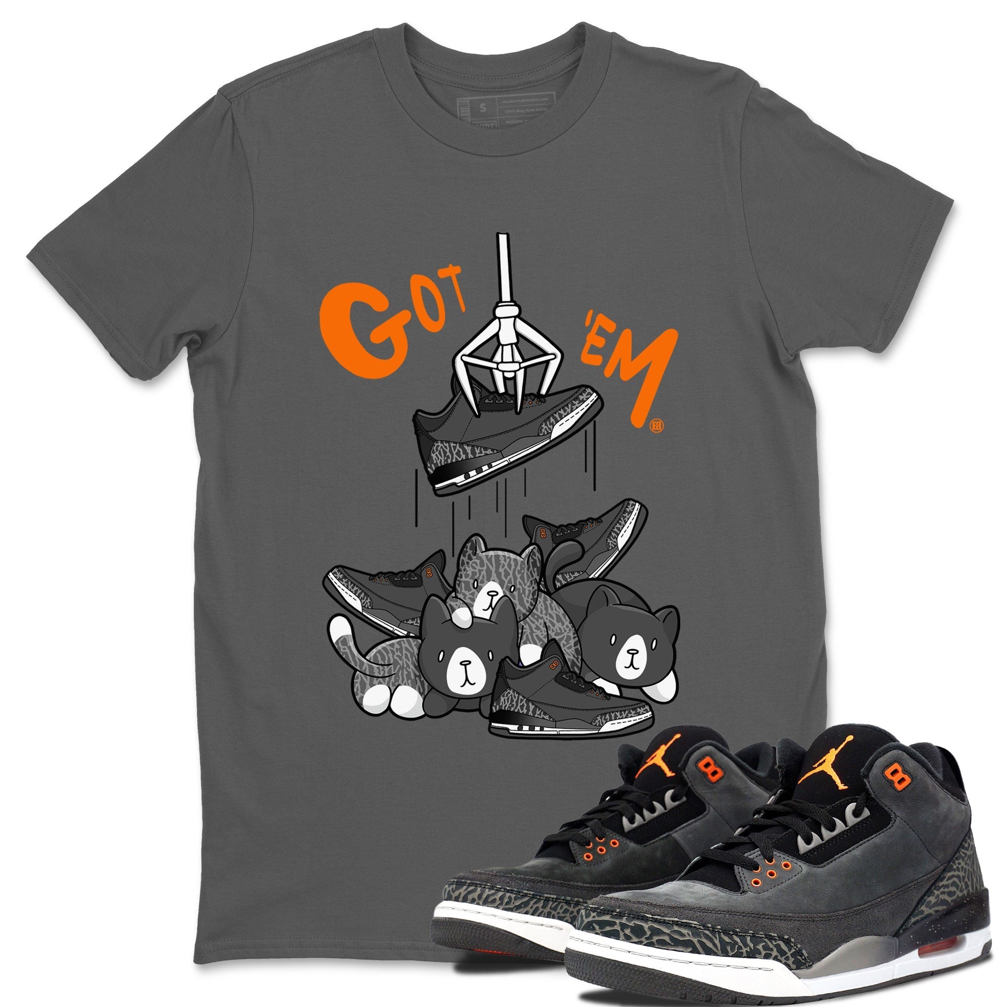 Treasure Hunter snkmatch Tee - Air Jordan 3 Fear