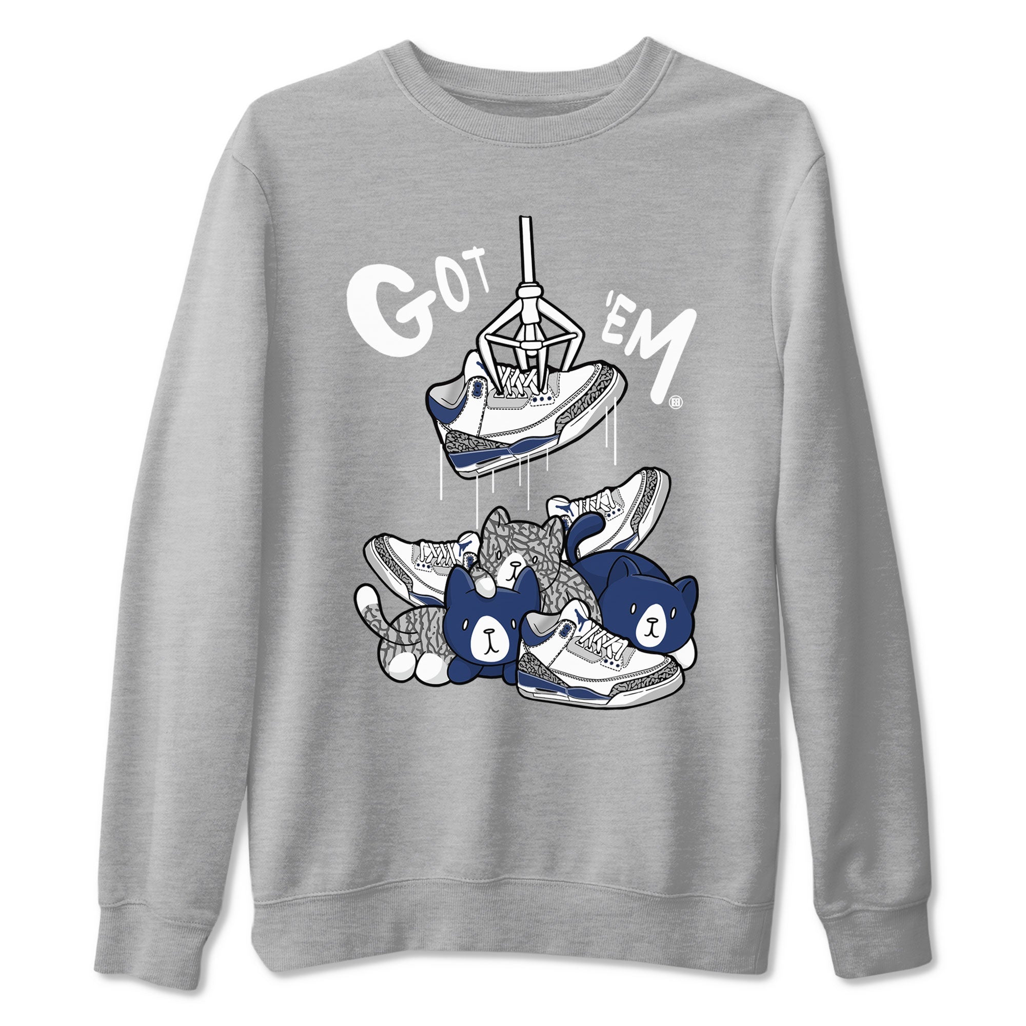 Treasure Hunter snkmatch Tees - Air Jordan 3 Midnight Navy 2023