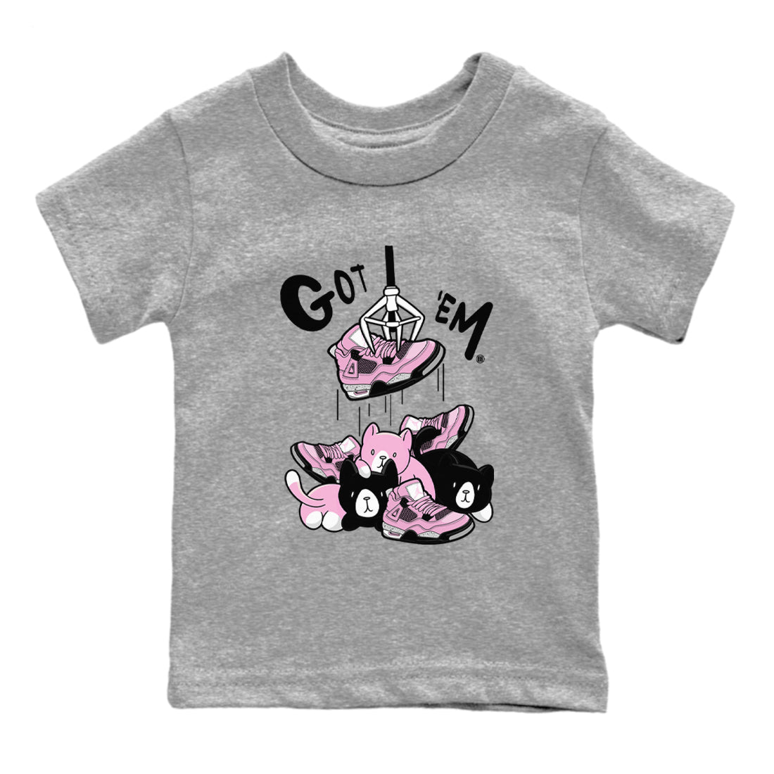Treasure Hunter snkmatch Tees Kids - Air Jordan 4 Orchid