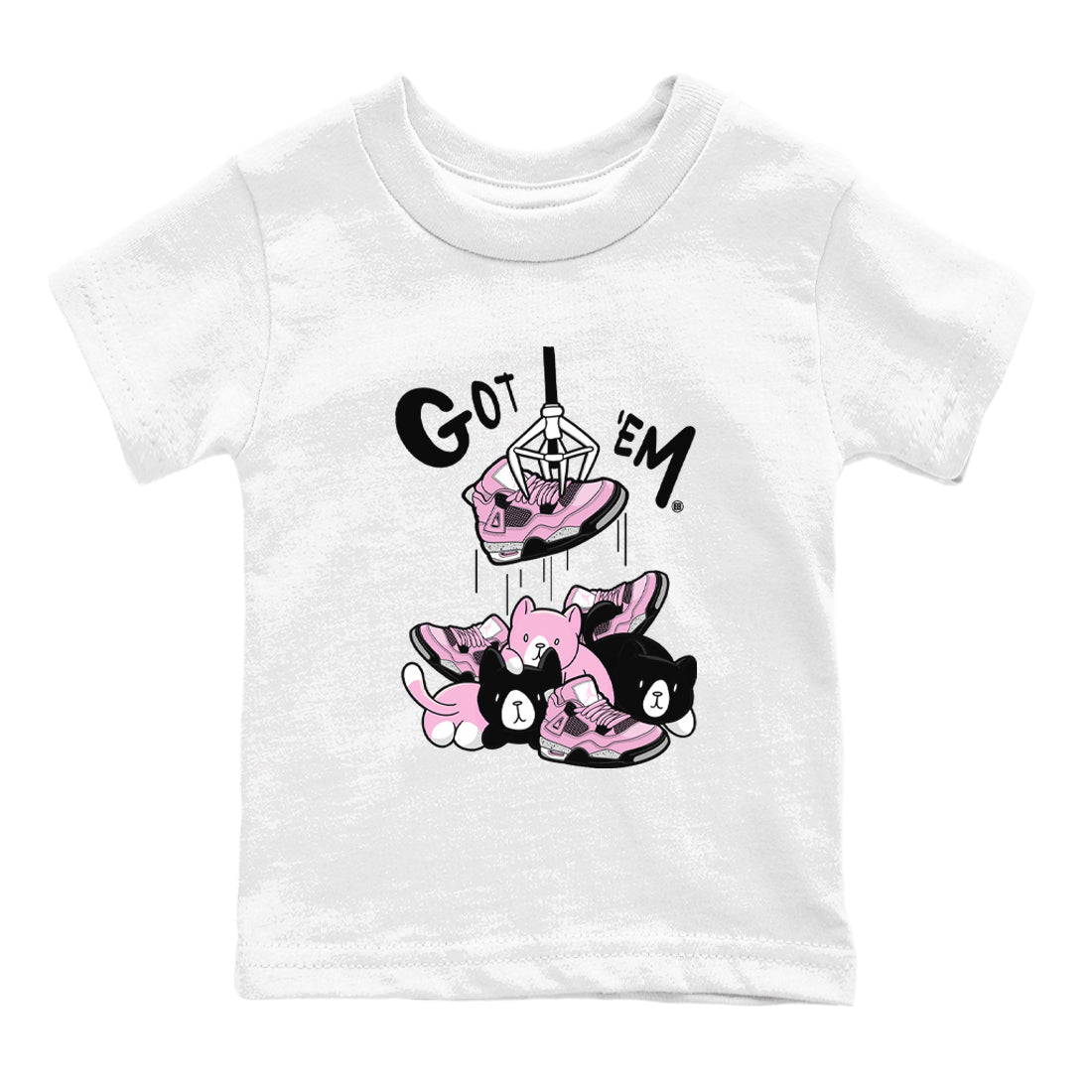 Treasure Hunter snkmatch Tees Kids - Air Jordan 4 Orchid