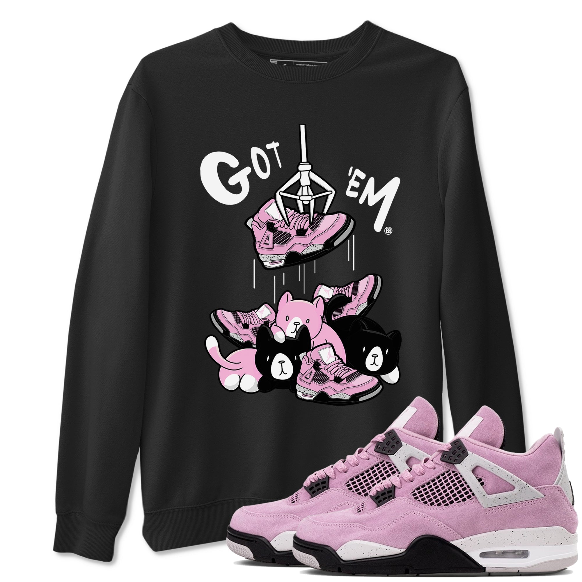Treasure Hunter snkmatch Tees - Air Jordan 4 Orchid