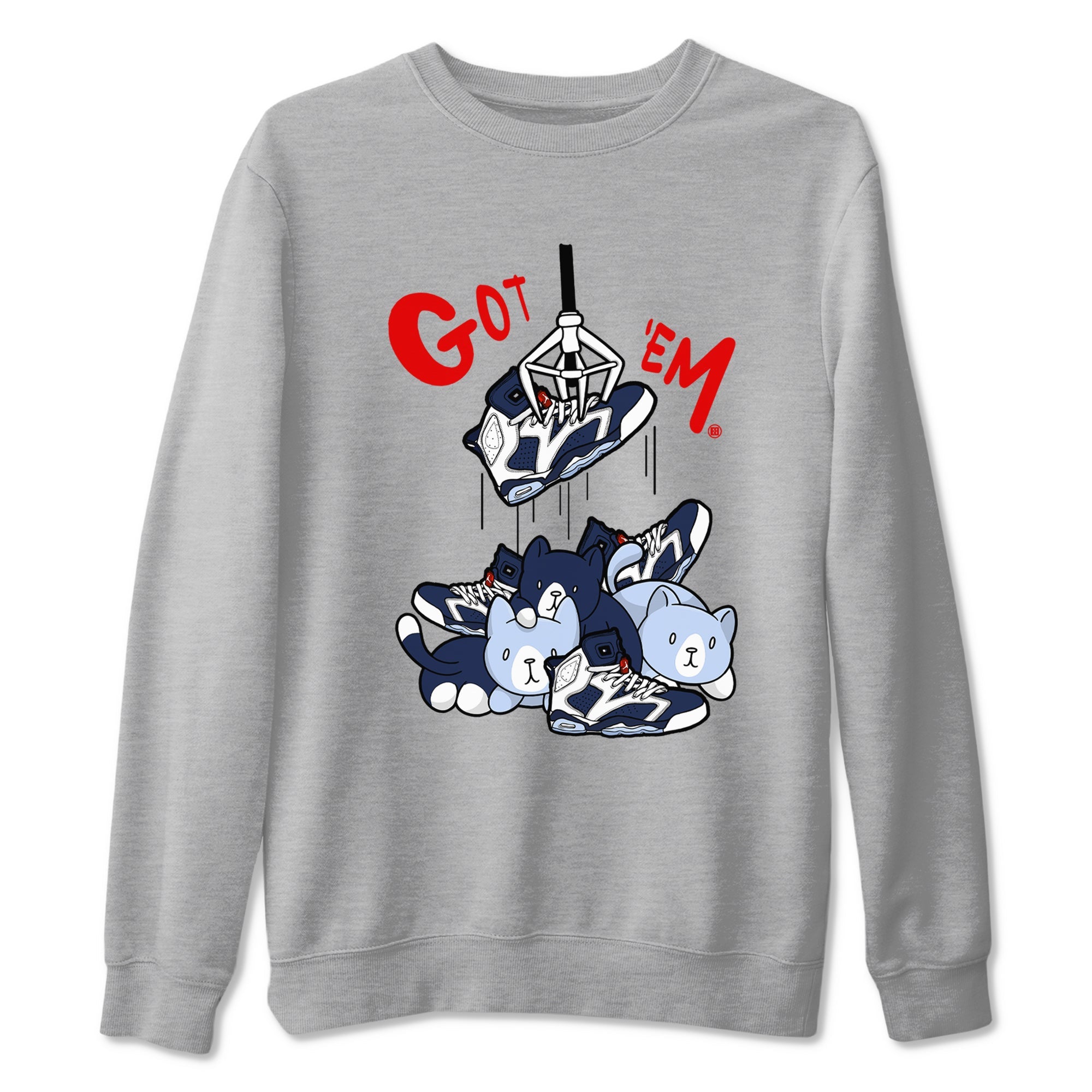 Treasure Hunter snkmatch Tees - Air Jordan 6 White And Midnight Navy