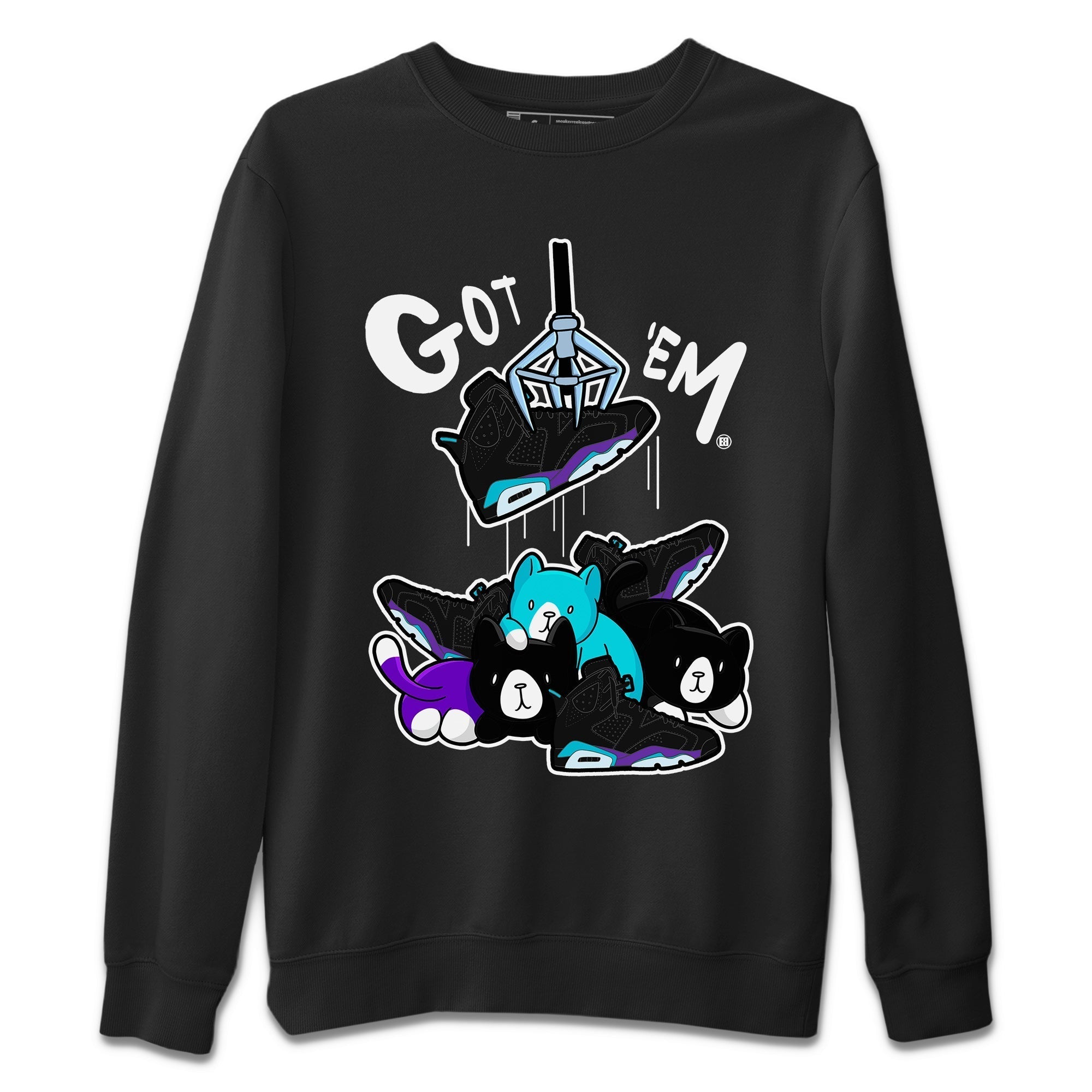Treasure Hunter Unisex Tops - Air Jordan 6 Aqua